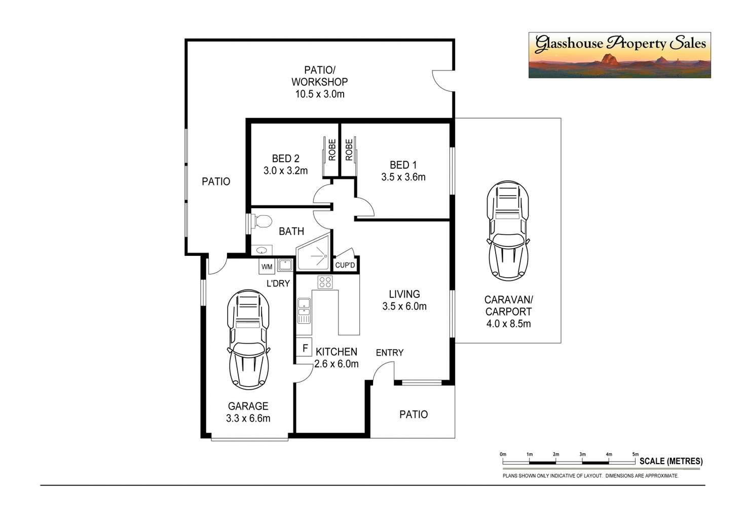 Floorplan of Homely villa listing, 76/466 Steve Irwin Way, Beerburrum QLD 4517