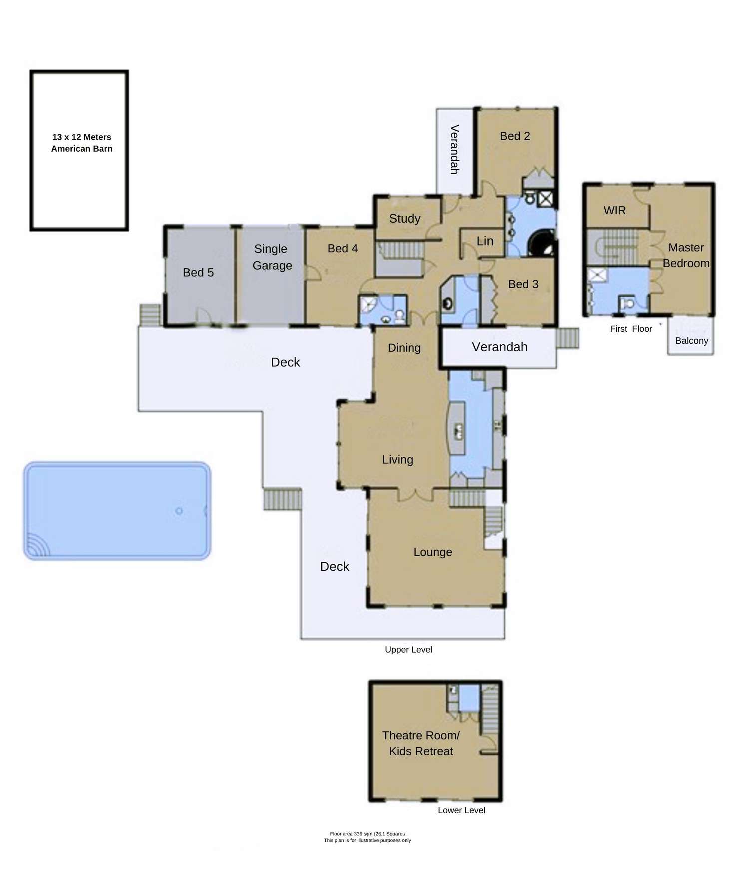 Floorplan of Homely acreageSemiRural listing, 75-79 ST GEORGES ROAD, Beaconsfield Upper VIC 3808