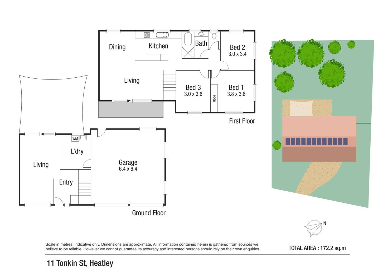 Floorplan of Homely house listing, 11 Tonkin Street, Heatley QLD 4814