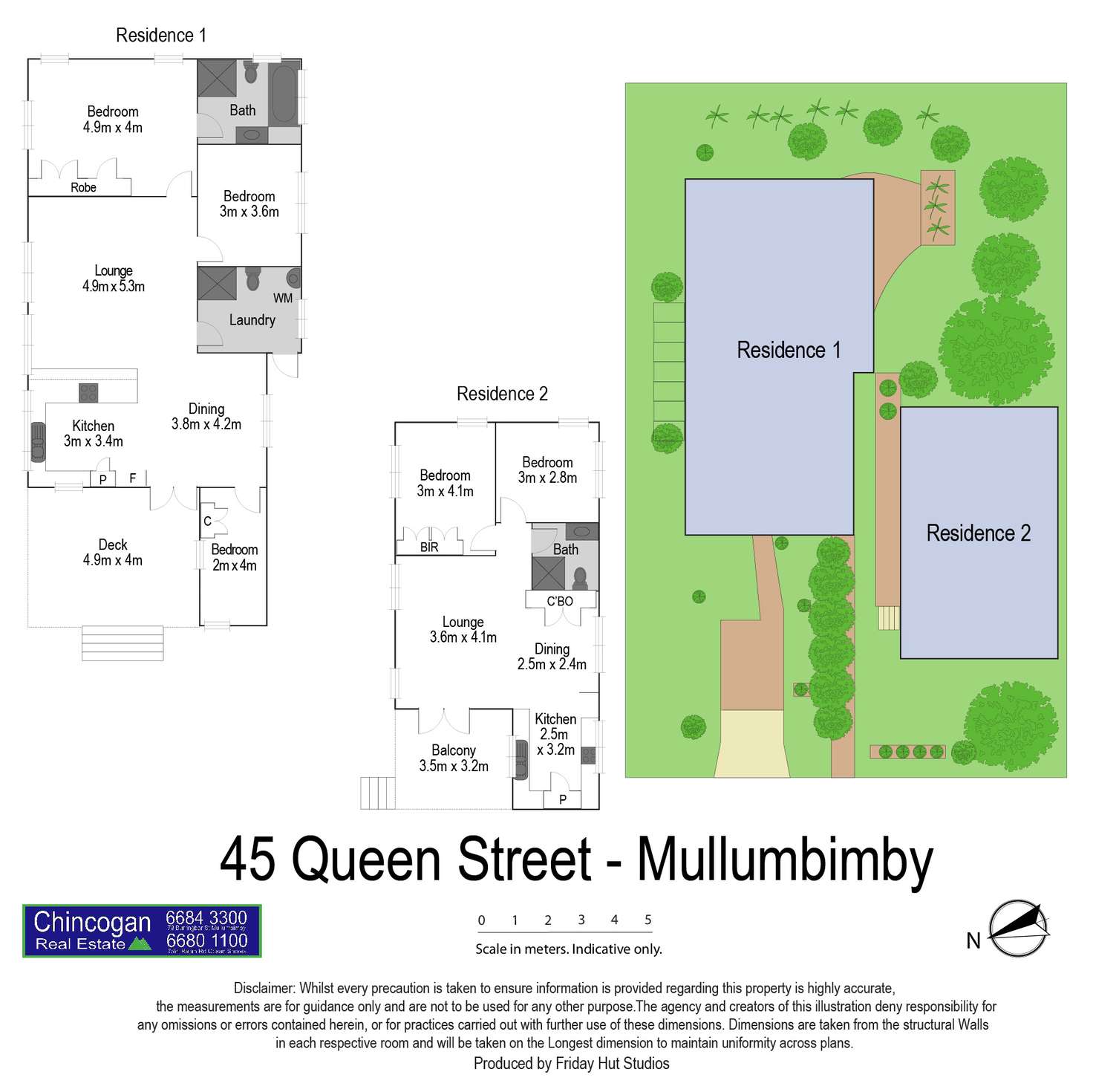 Floorplan of Homely house listing, 45 Queen St, Mullumbimby NSW 2482