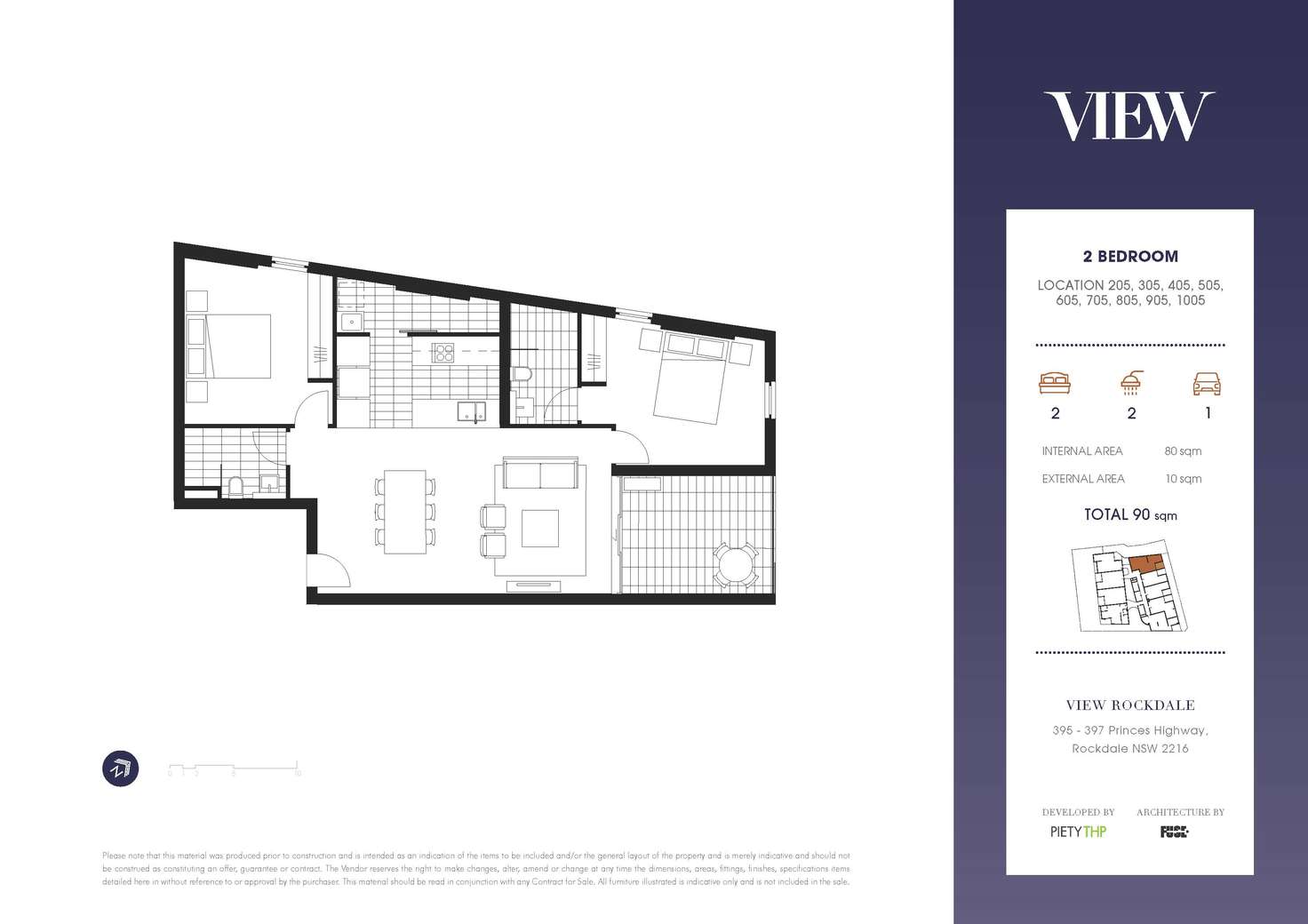 Floorplan of Homely apartment listing, 395 Princes Highway, Rockdale NSW 2216