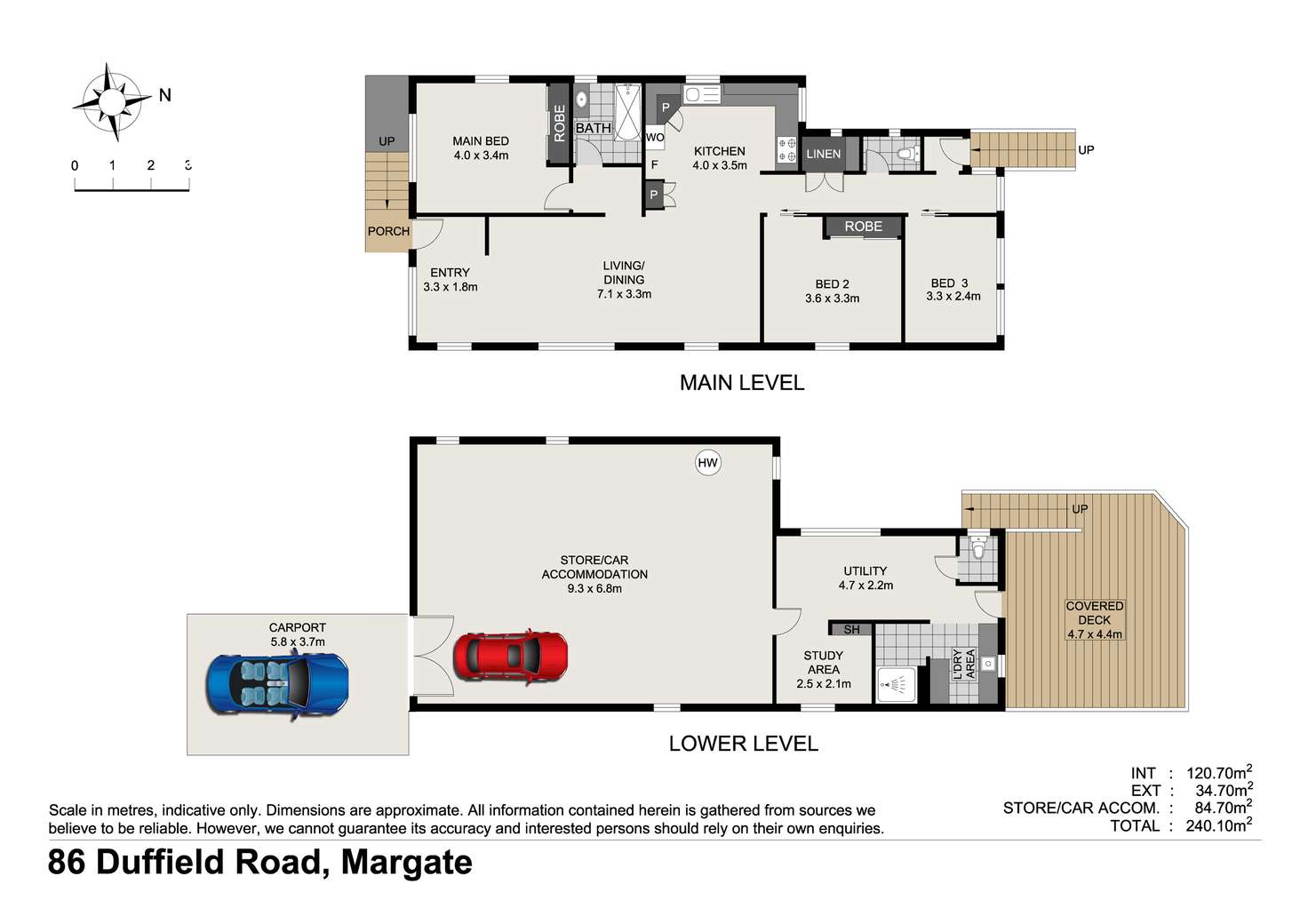 Floorplan of Homely house listing, 86 Duffield Road, Margate QLD 4019