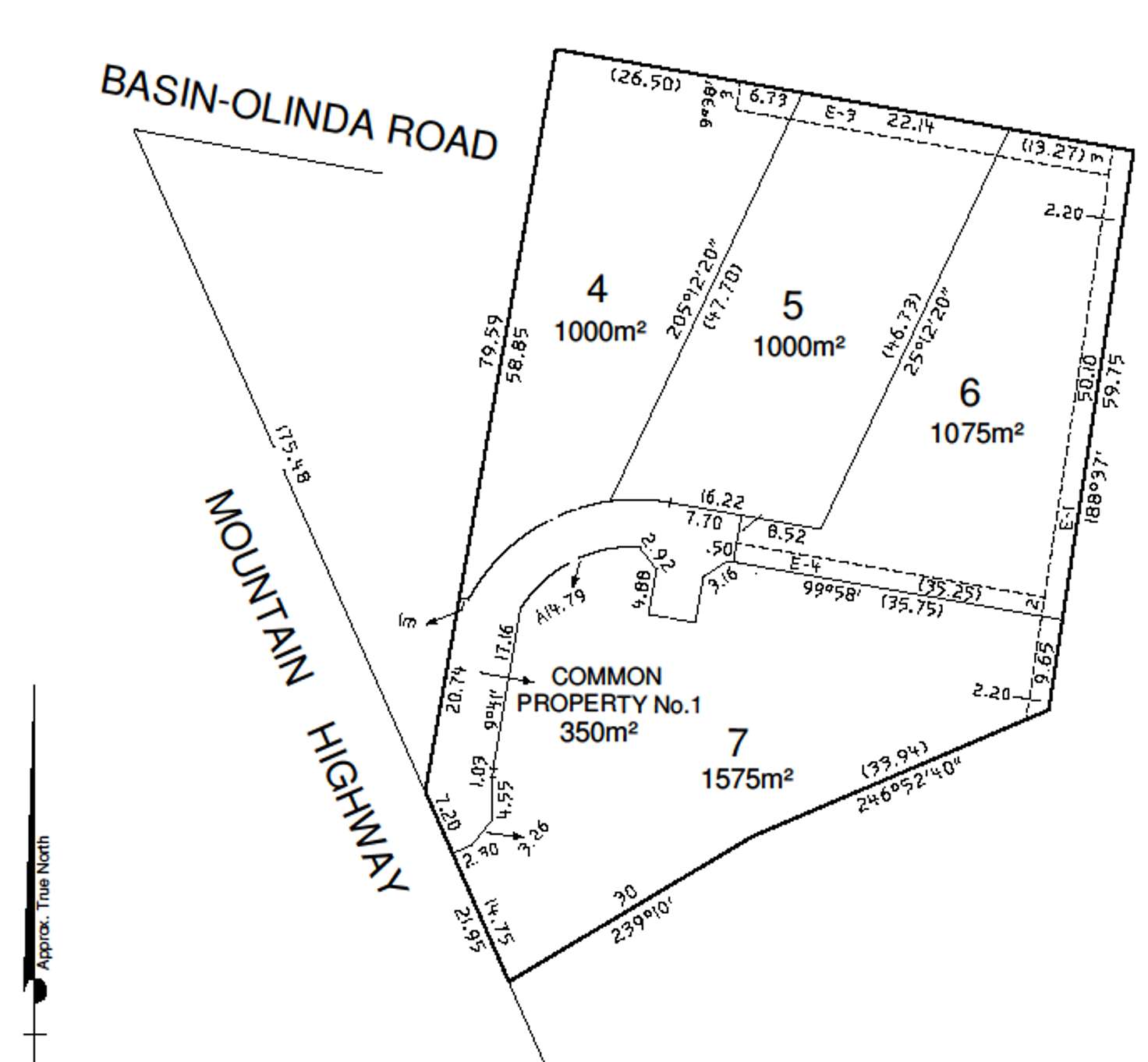 Floorplan of Homely residentialLand listing, LOT 4/1337 Mountain Highway, The Basin VIC 3154