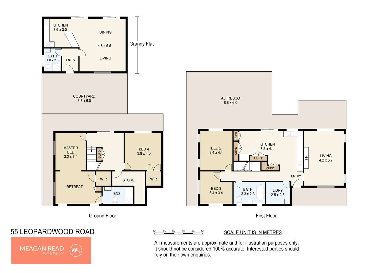Floorplan of Homely house listing, 55 Leopardwood Road, Cedar Grove QLD 4285