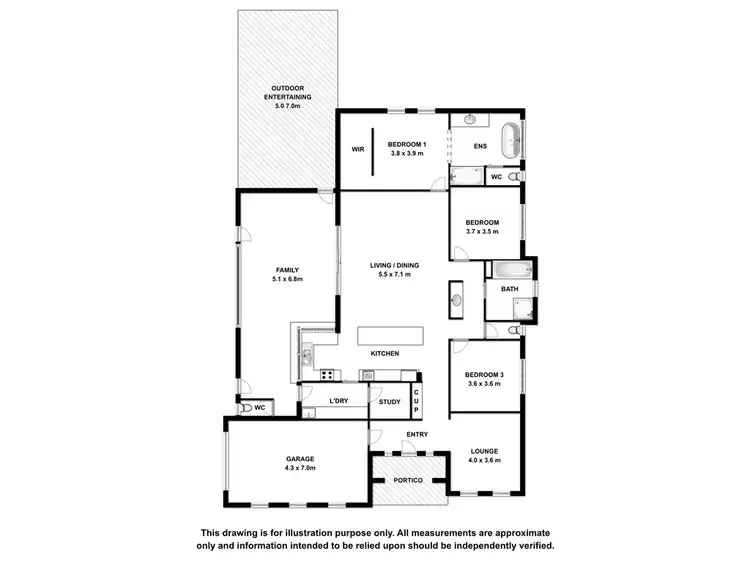 Floorplan of Homely house listing, 114 Boandik Drive, Millicent SA 5280