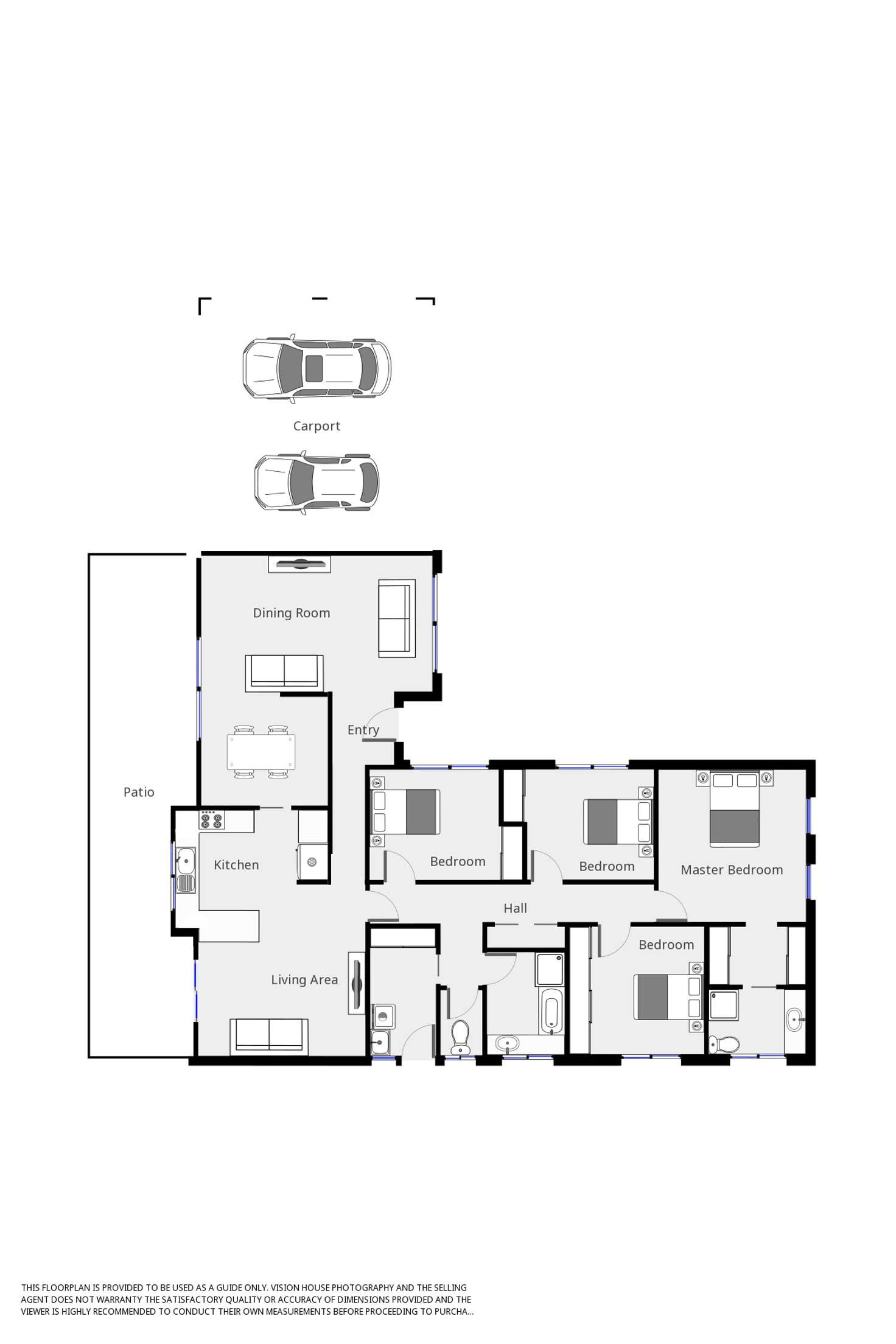 Floorplan of Homely house listing, 17 Teal Drive, Mildura VIC 3500