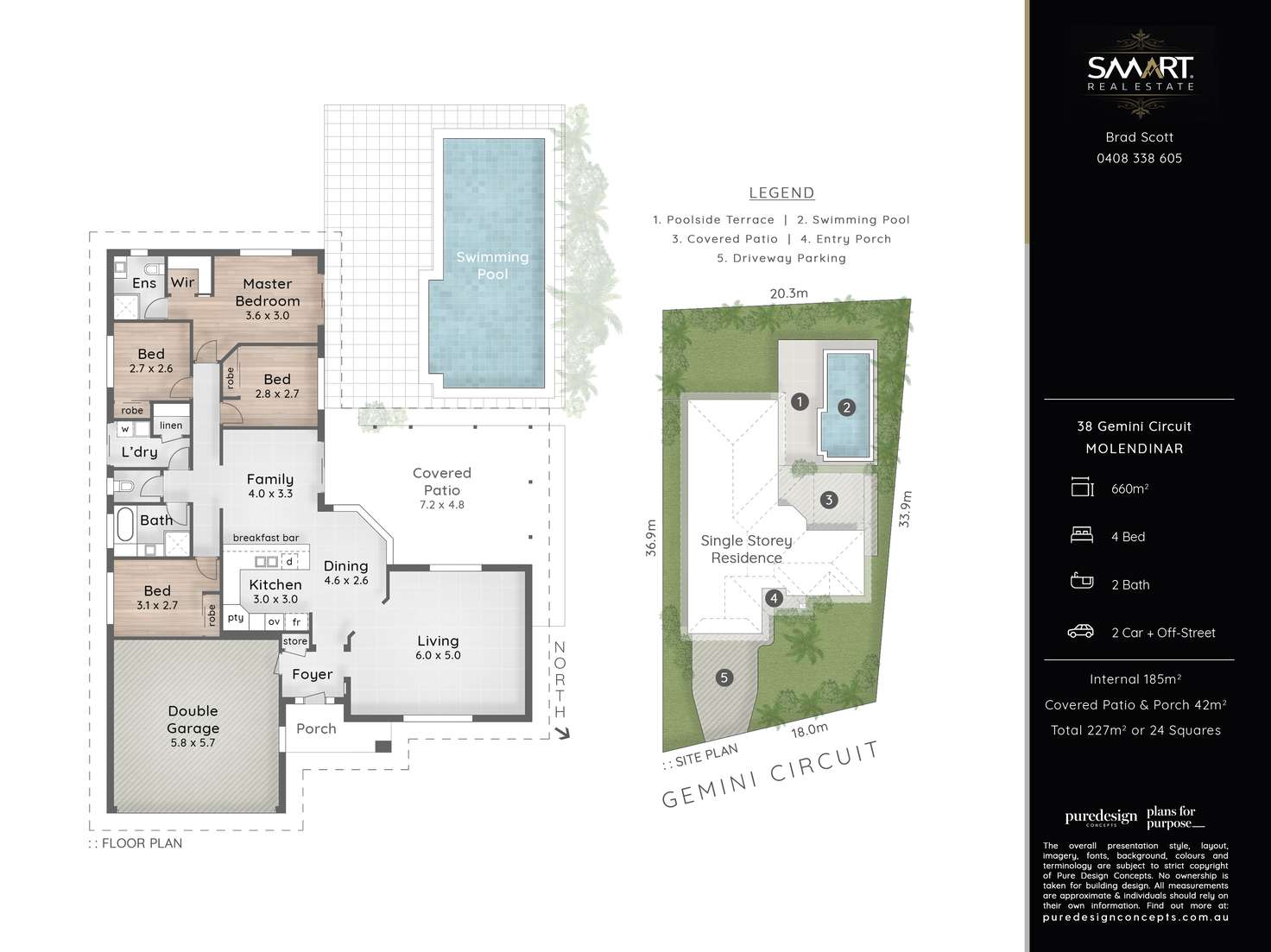 Floorplan of Homely house listing, 38 Gemini Circuit, Molendinar QLD 4214