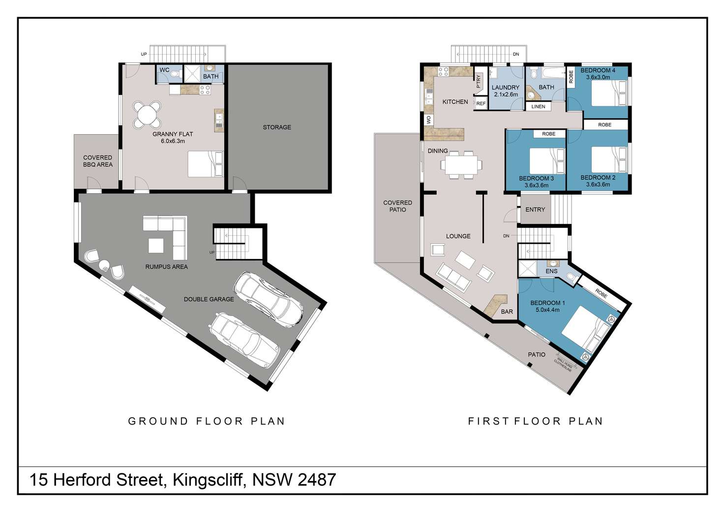 Floorplan of Homely house listing, 15 Herford Street, Kingscliff NSW 2487