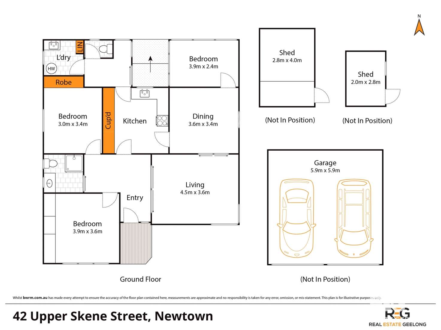 Floorplan of Homely house listing, 42 UPPER SKENE STREET, Newtown VIC 3220