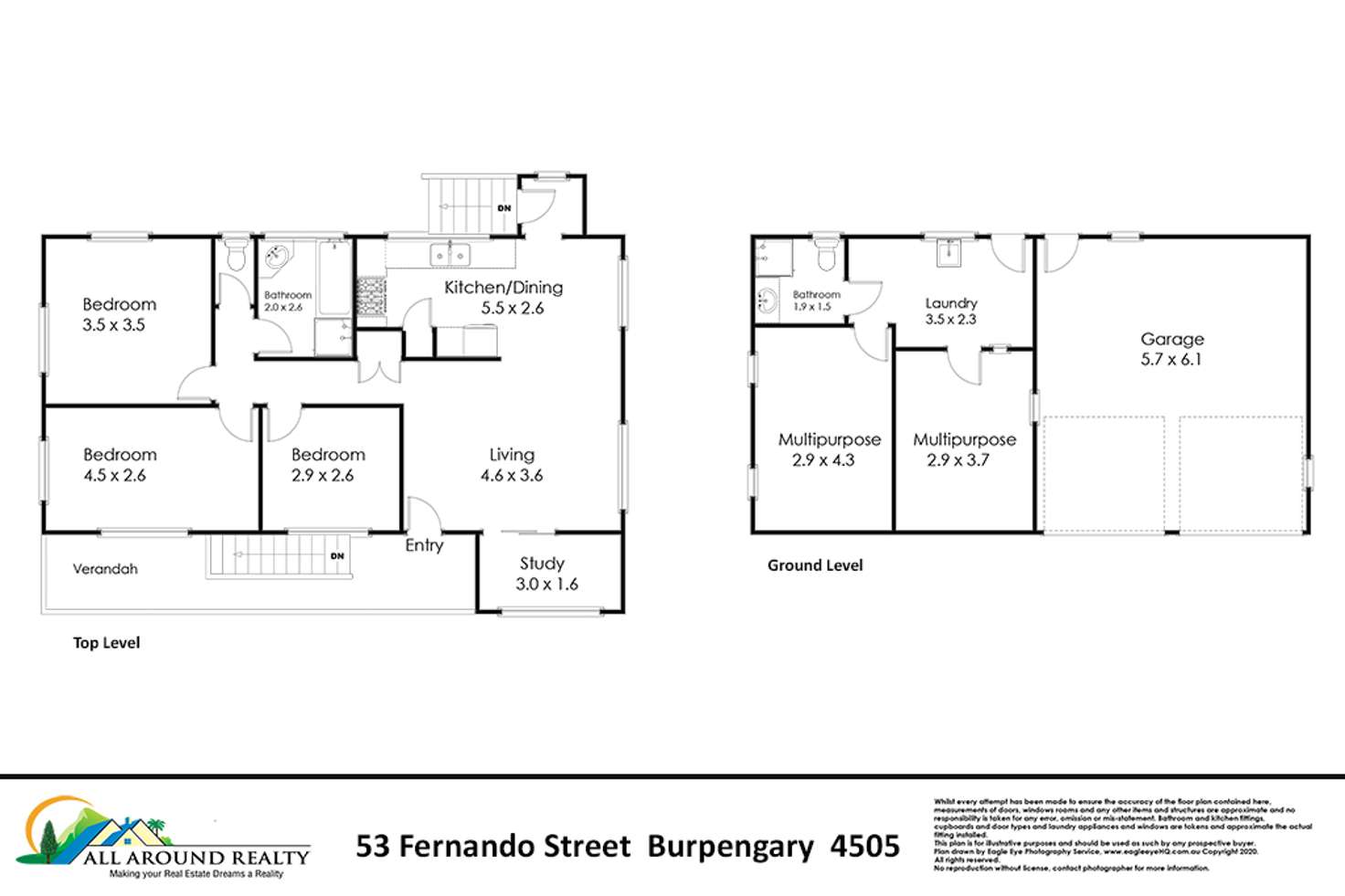 Floorplan of Homely house listing, 53 Fernando Street, Burpengary QLD 4505