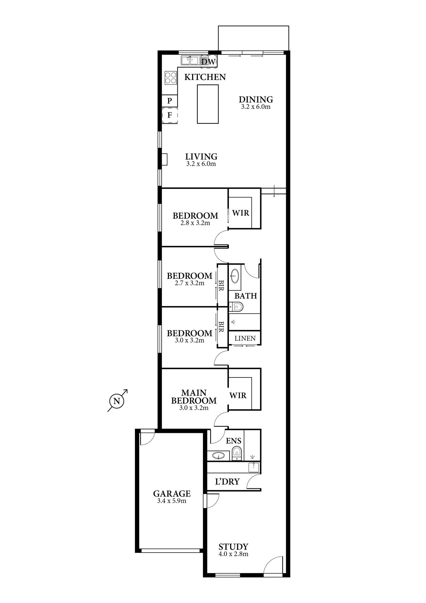 Floorplan of Homely house listing, 89 Kerrabee Drive, Mernda VIC 3754