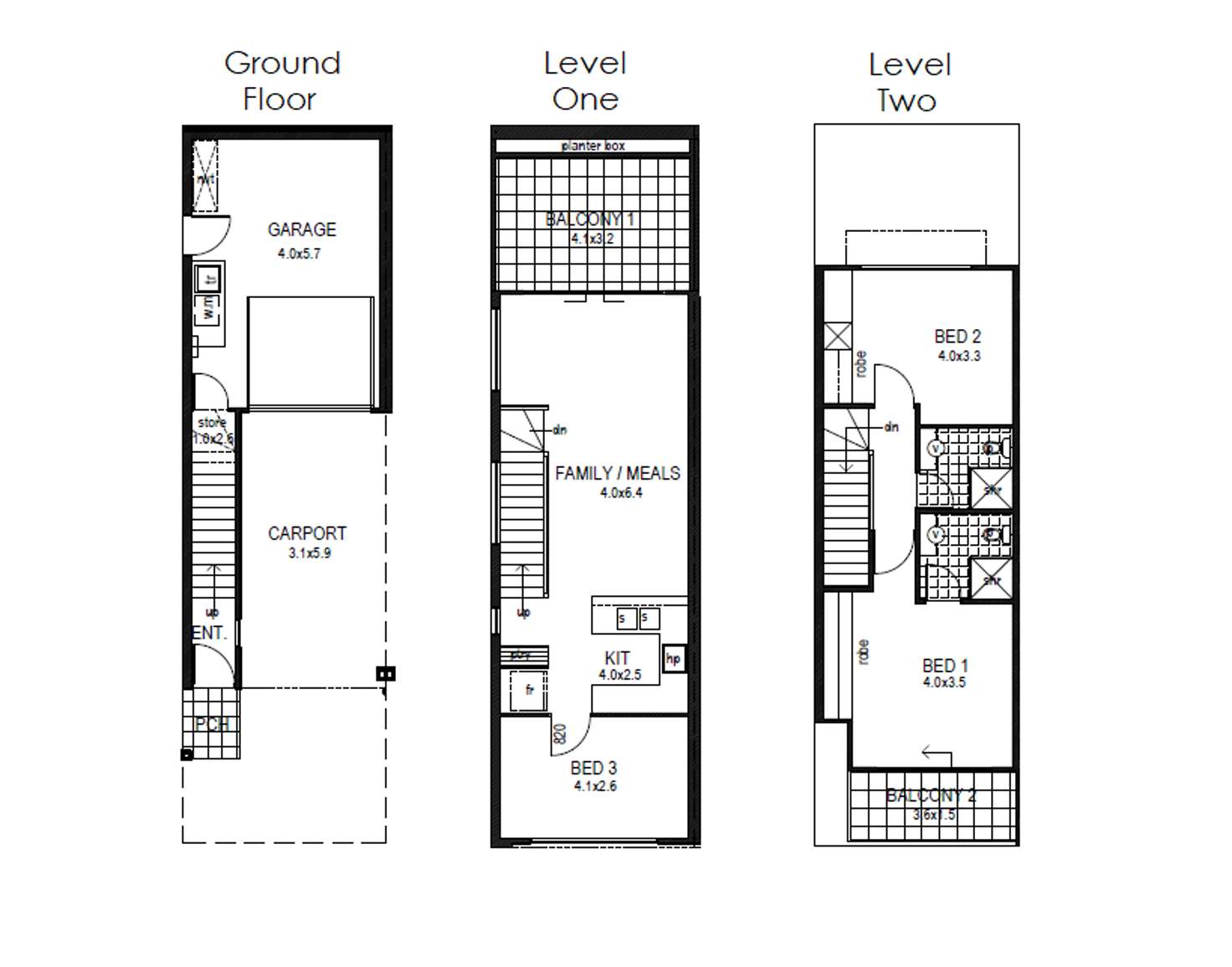 Floorplan of Homely townhouse listing, 10/225 Prospect Road, Prospect SA 5082