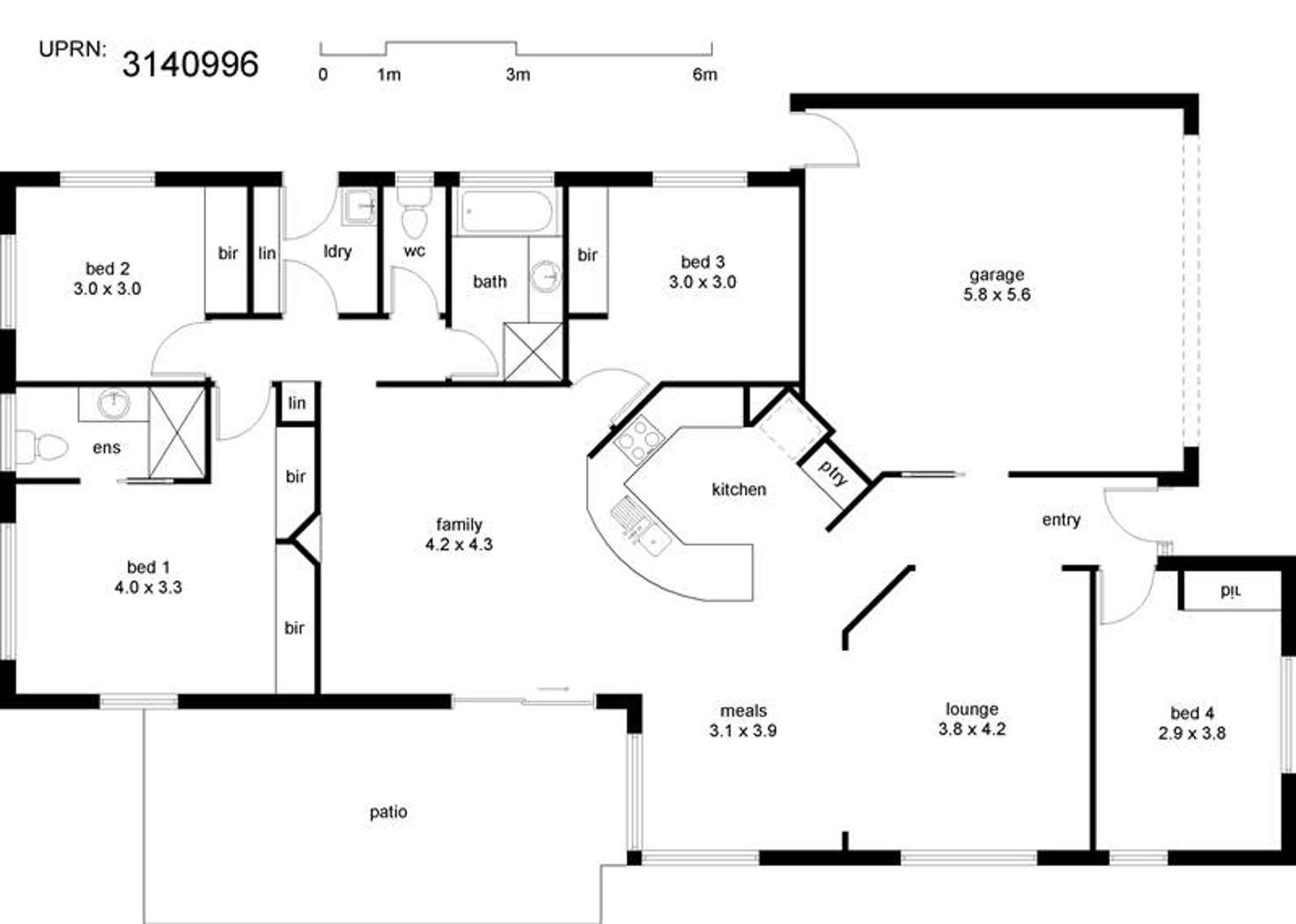 Floorplan of Homely house listing, Address available on request