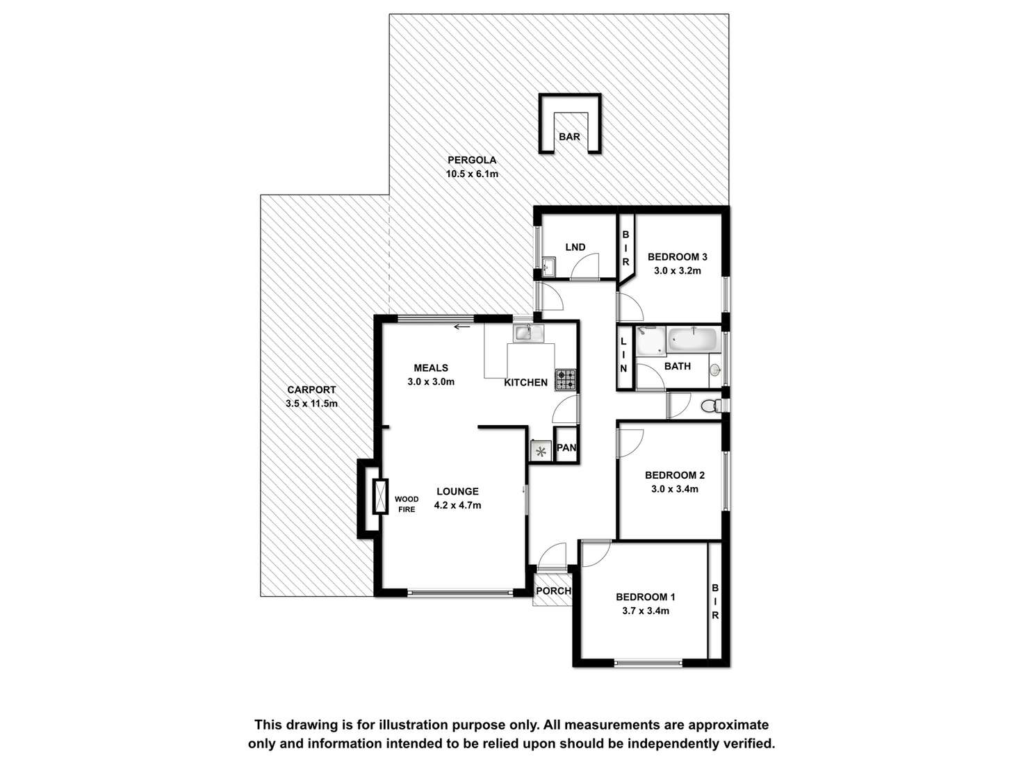Floorplan of Homely house listing, 17 White Street, Millicent SA 5280