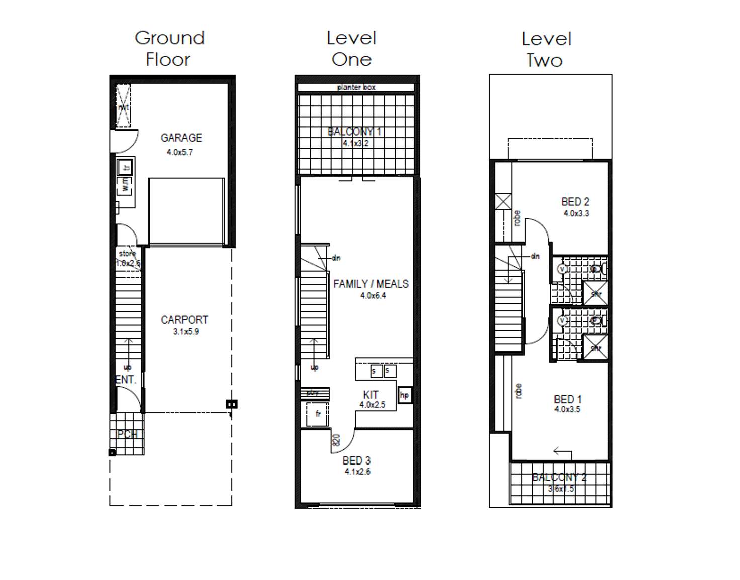 Floorplan of Homely townhouse listing, 13/225 Prospect Road, Prospect SA 5082