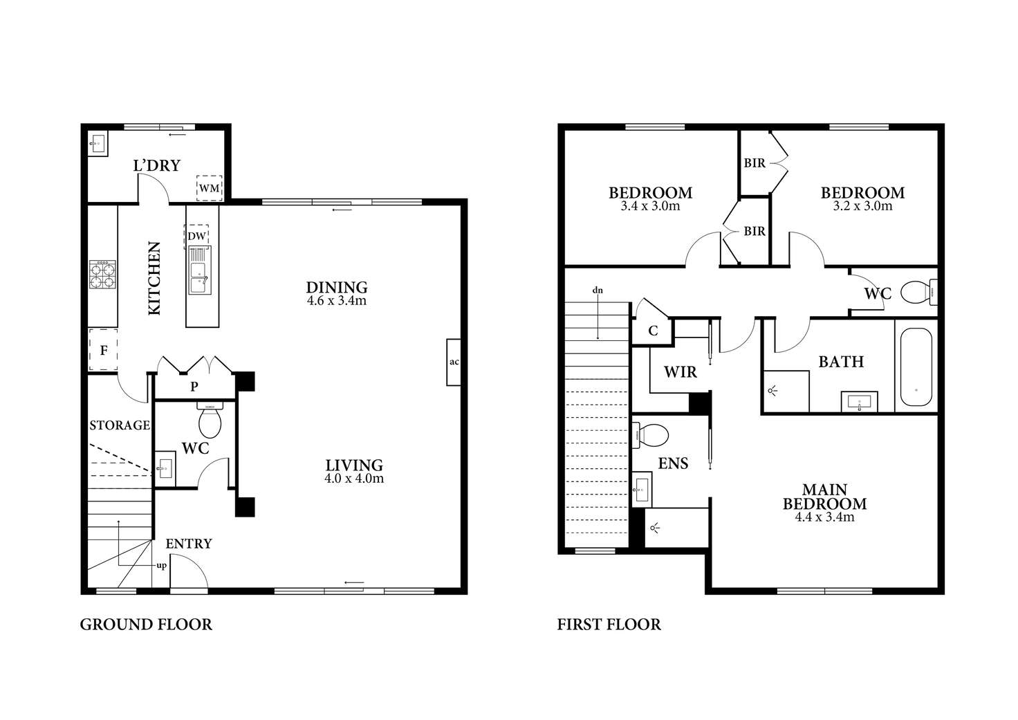 Floorplan of Homely house listing, 3/20 Stourhead Avenue, Mernda VIC 3754