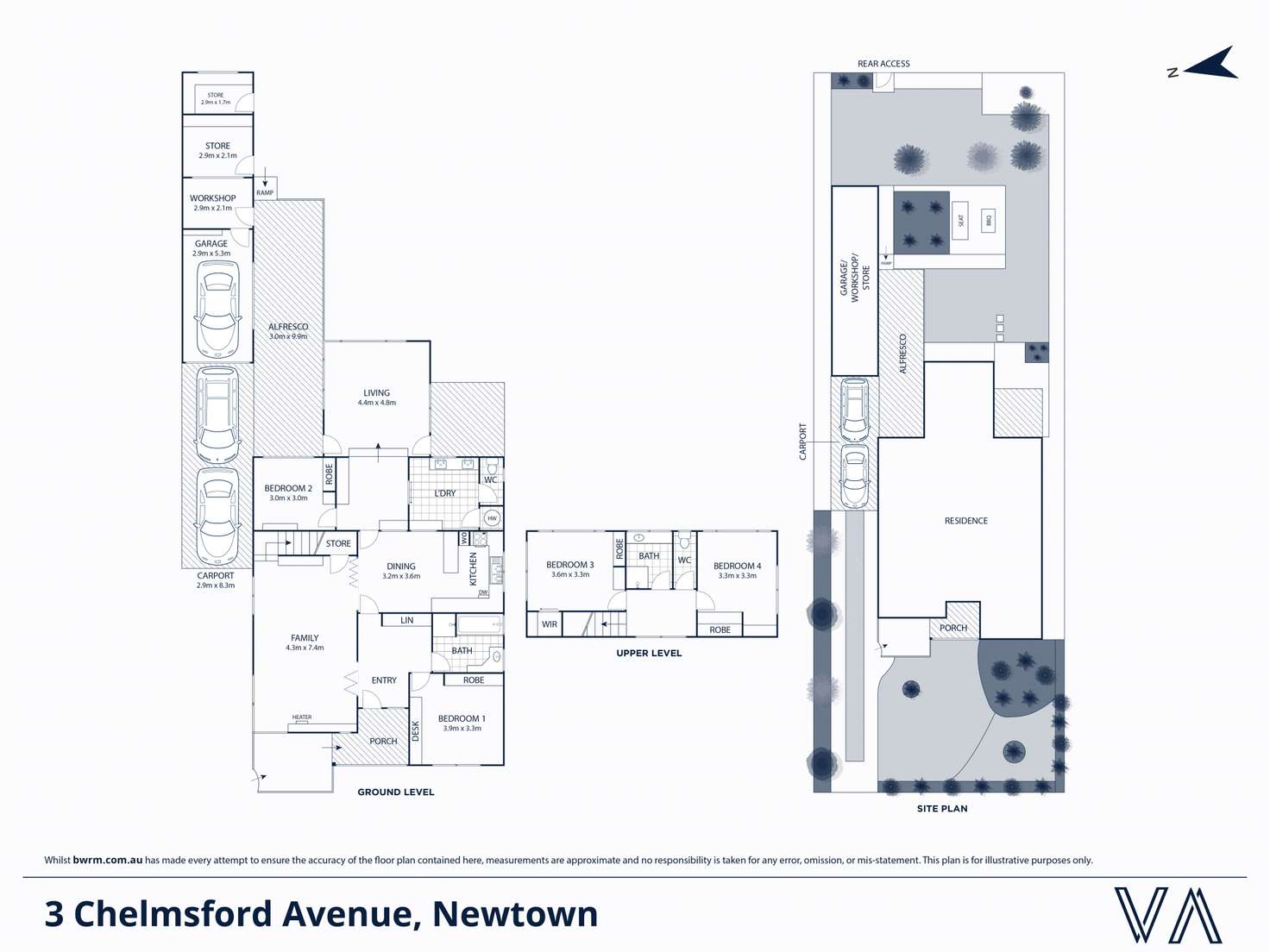 Floorplan of Homely house listing, 3 Chelmsford Avenue, Newtown VIC 3220