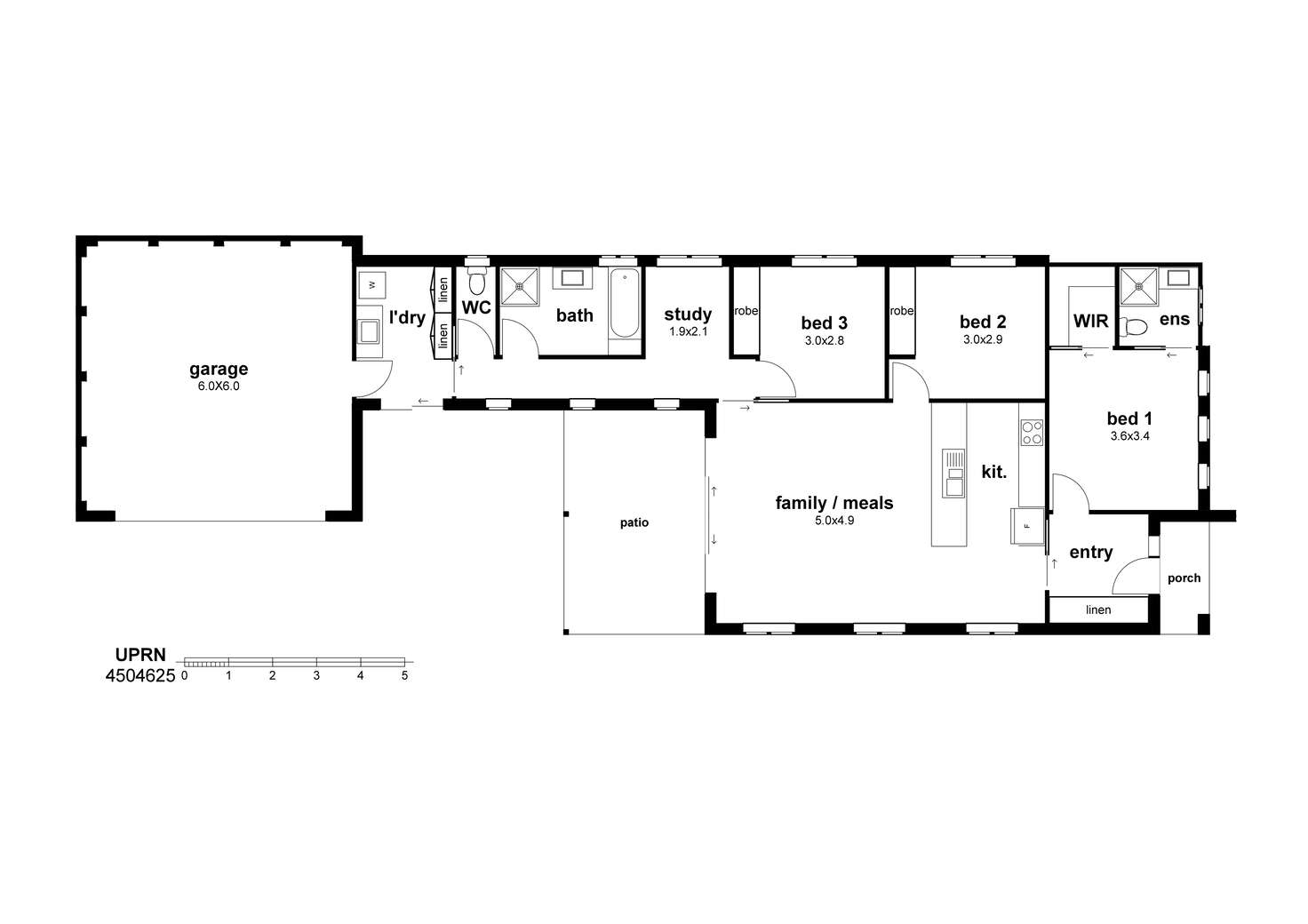 Floorplan of Homely house listing, Address available on request