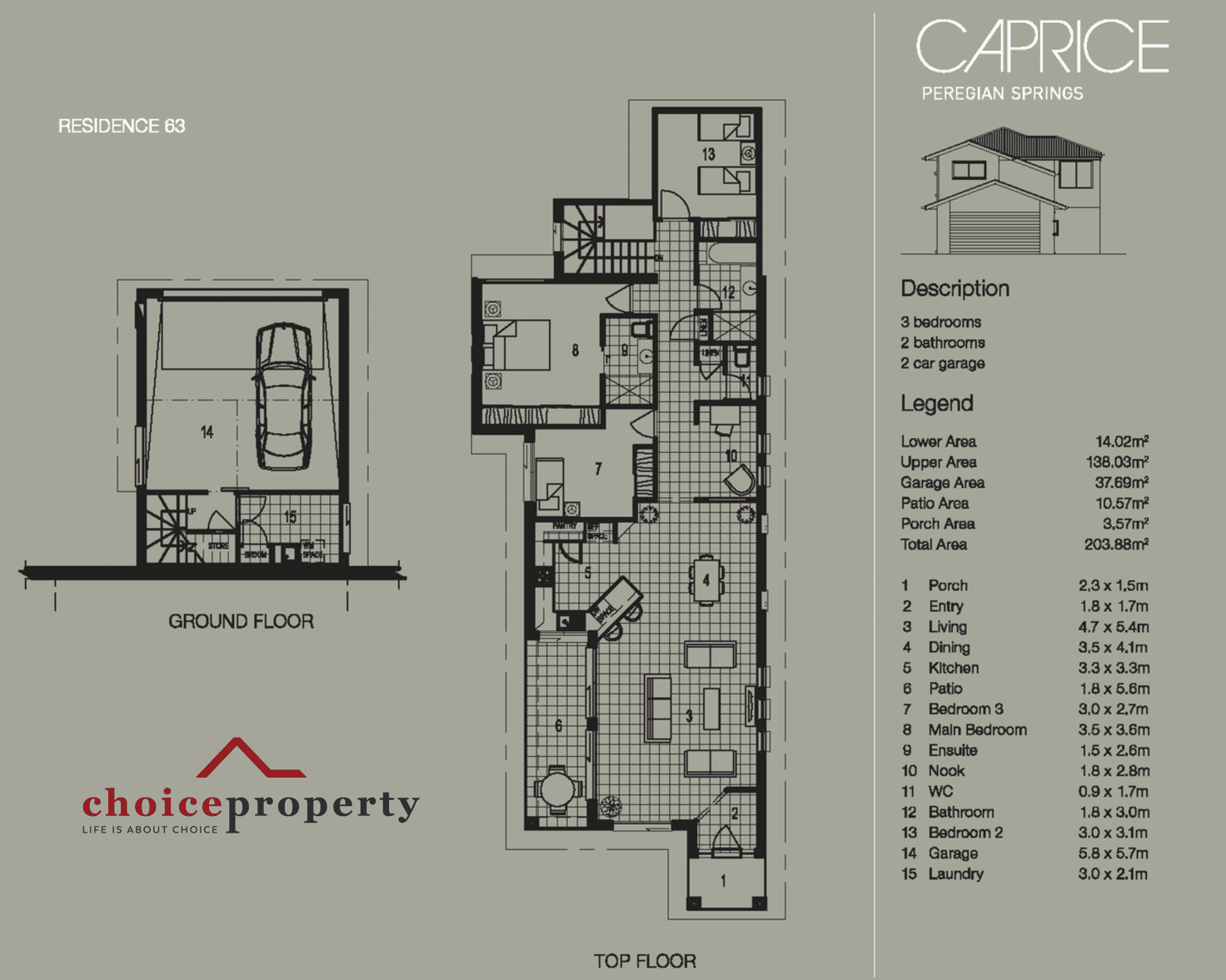 Floorplan of Homely house listing, 63/15 Dunes Court, Peregian Springs QLD 4573