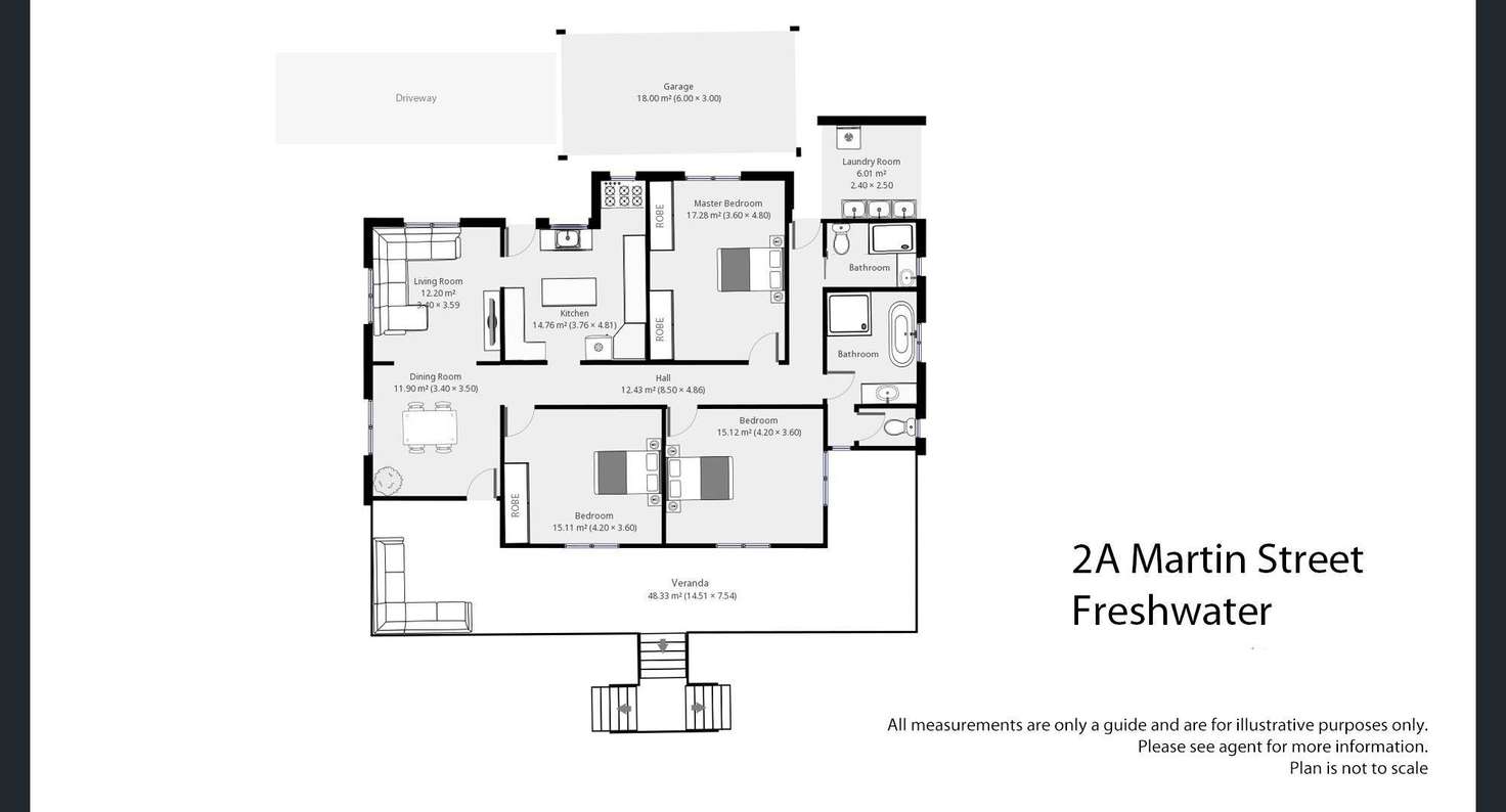 Floorplan of Homely house listing, 2A Martin Street, Freshwater QLD 4870