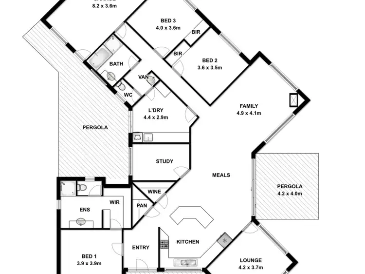 Floorplan of Homely house listing, 67 Rivoli Drive, Beachport SA 5280