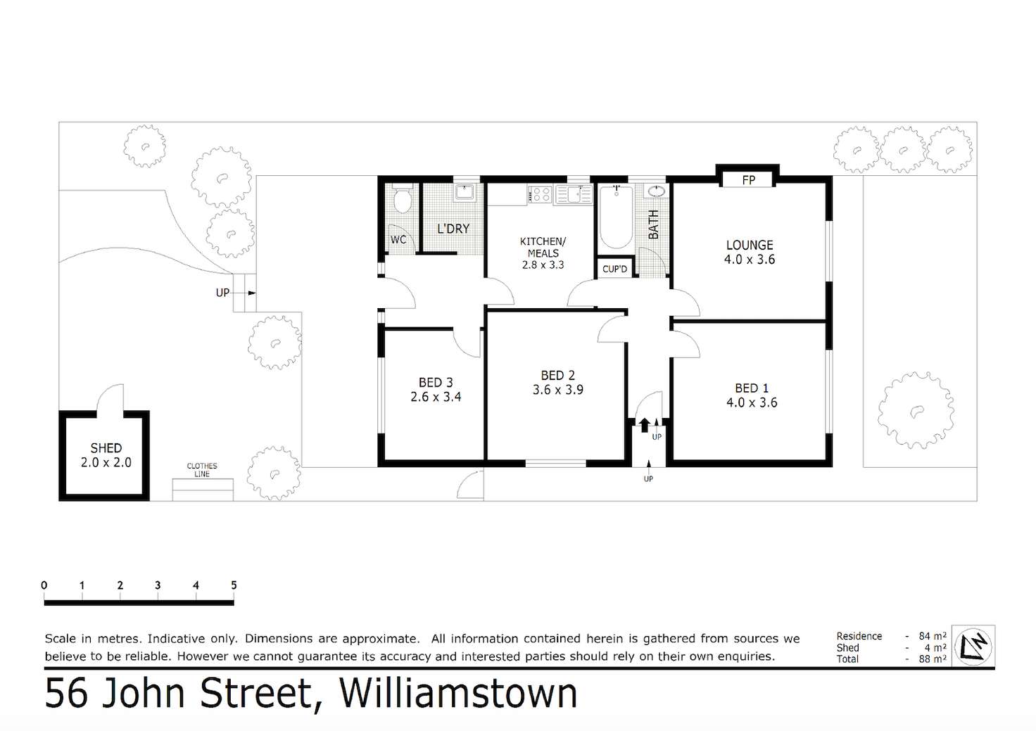 Floorplan of Homely house listing, 56 John Street, Williamstown VIC 3016