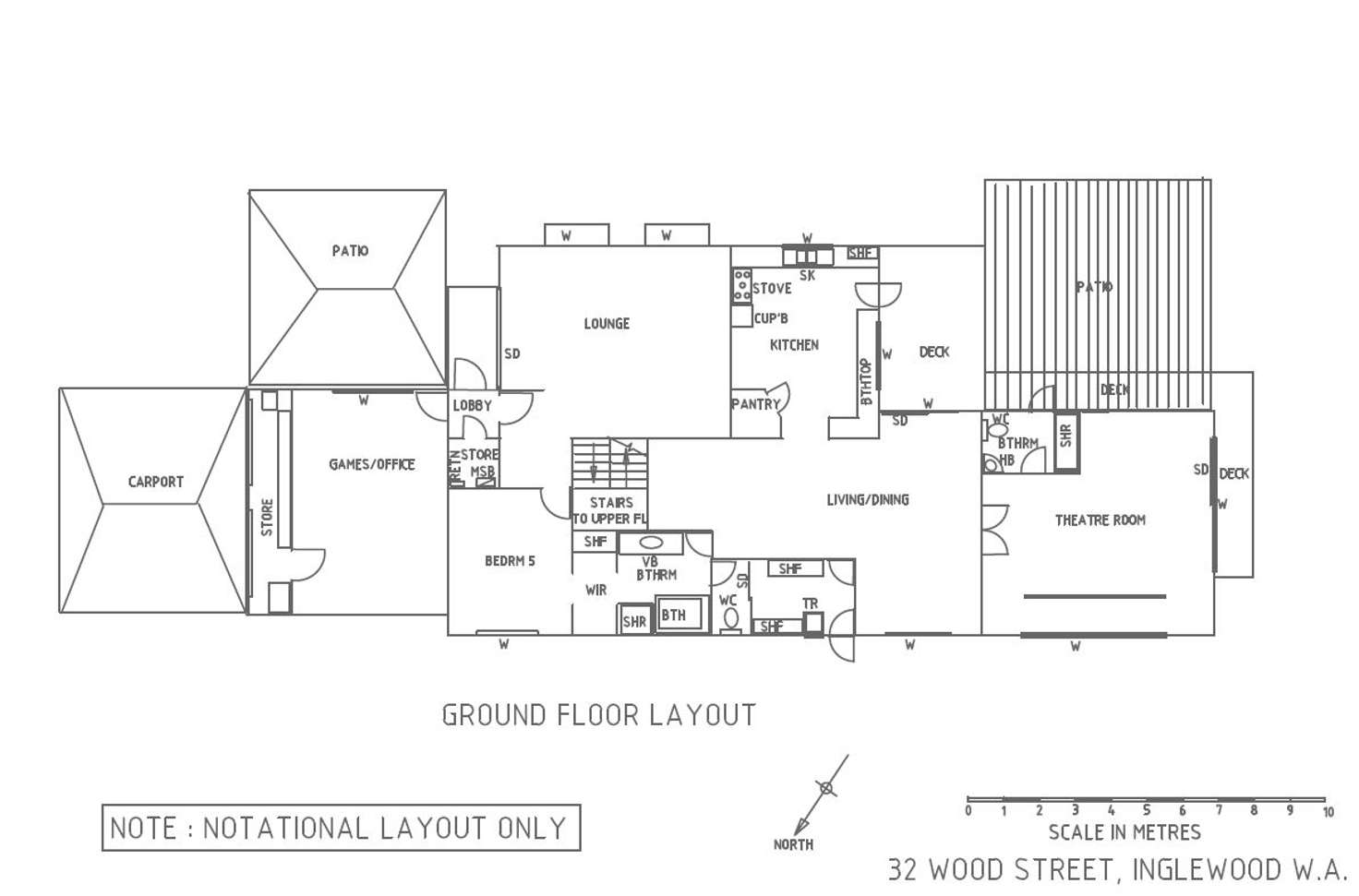 Floorplan of Homely house listing, 32 Wood Street, Inglewood WA 6052