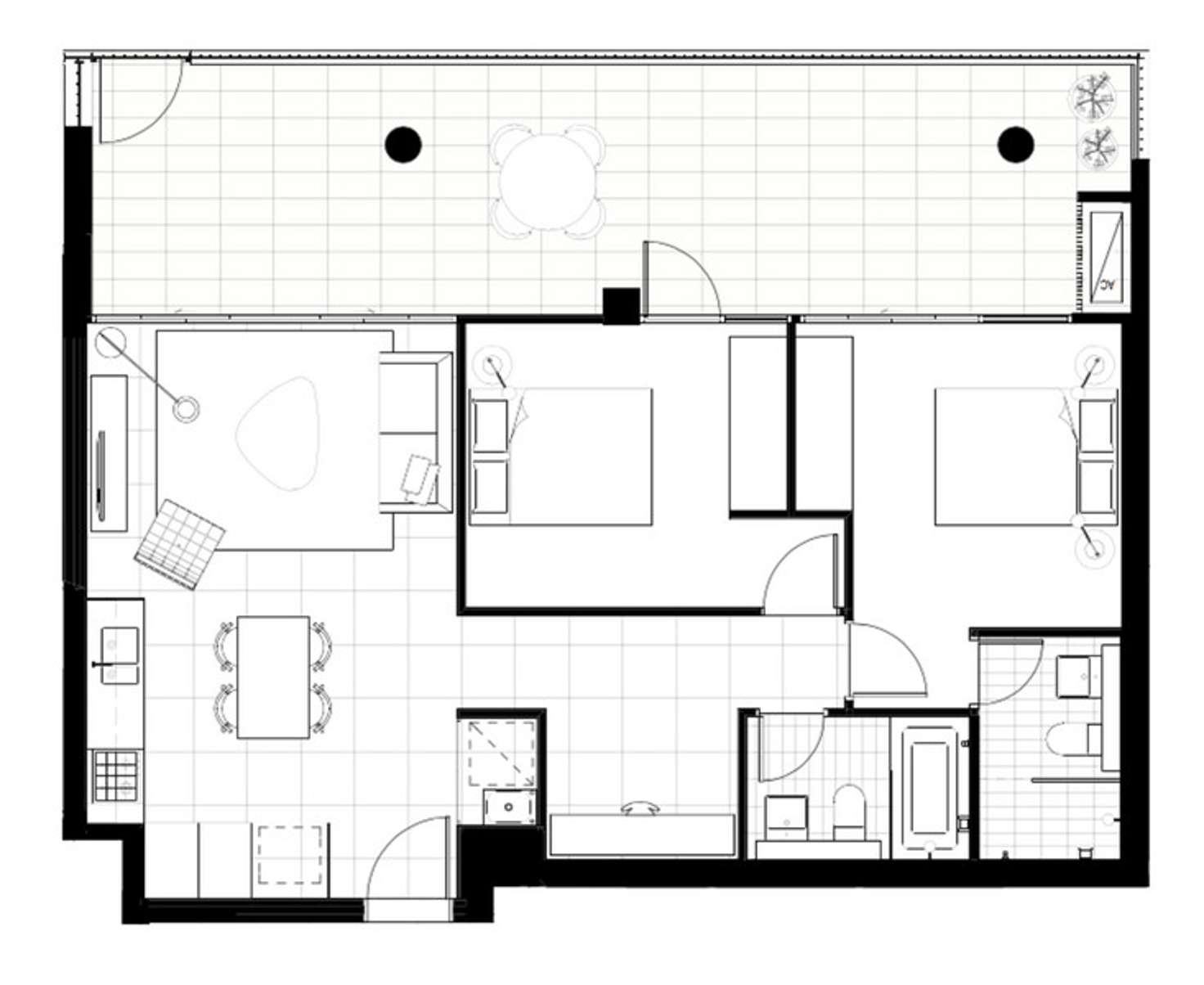Floorplan of Homely apartment listing, E313/1 Broughton Street, Parramatta NSW 2150