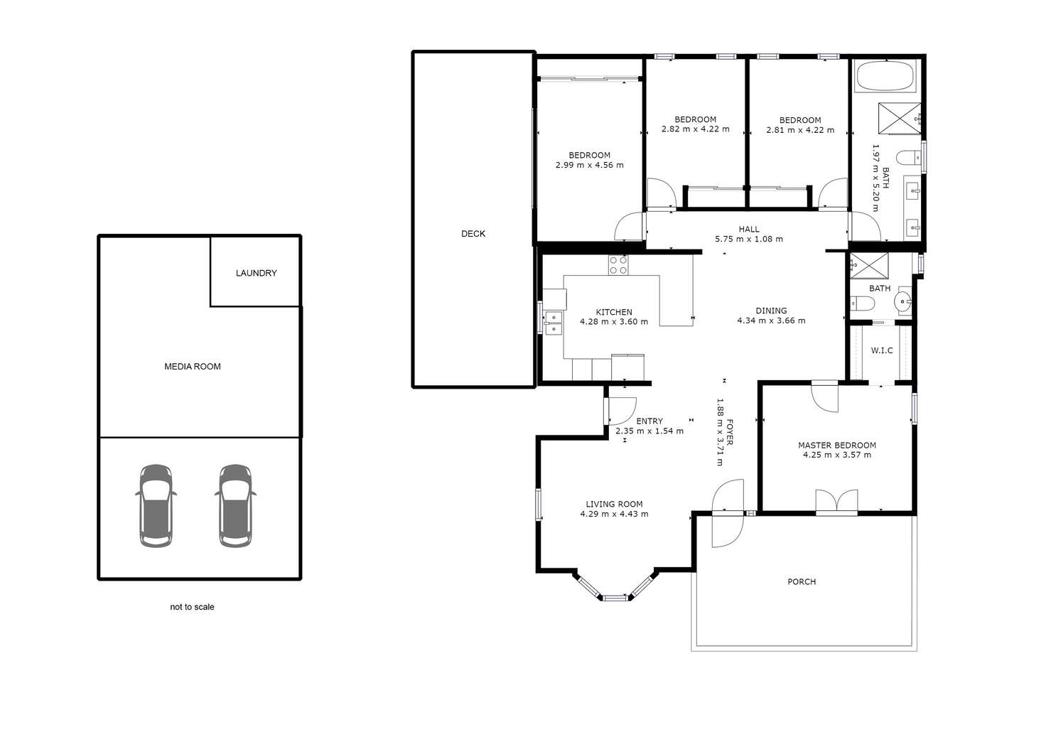 Floorplan of Homely house listing, 79 GLEBE ROAD, Silkstone QLD 4304