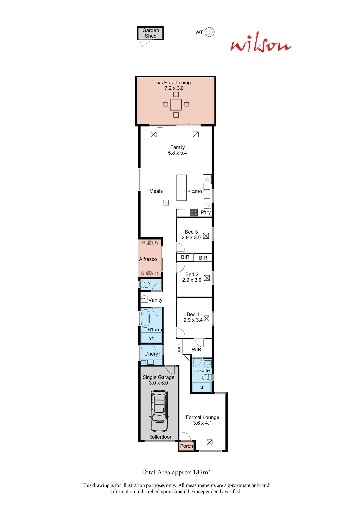 Floorplan of Homely house listing, 47 Wood Street, South Plympton SA 5038