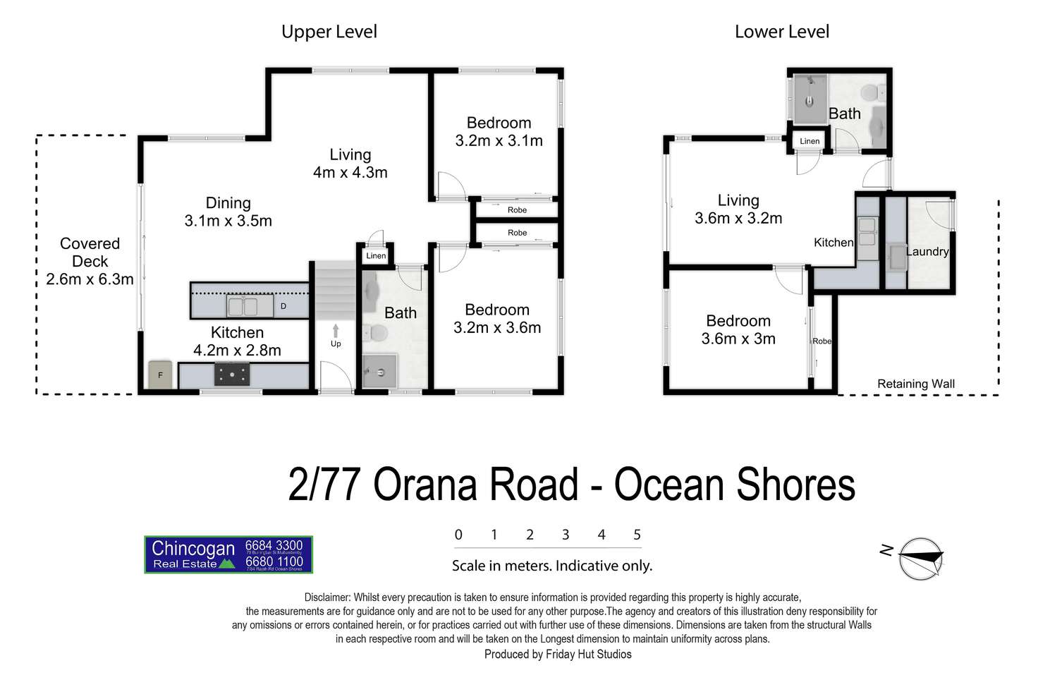 Floorplan of Homely house listing, 2/77 Orana Road, Ocean Shores NSW 2483