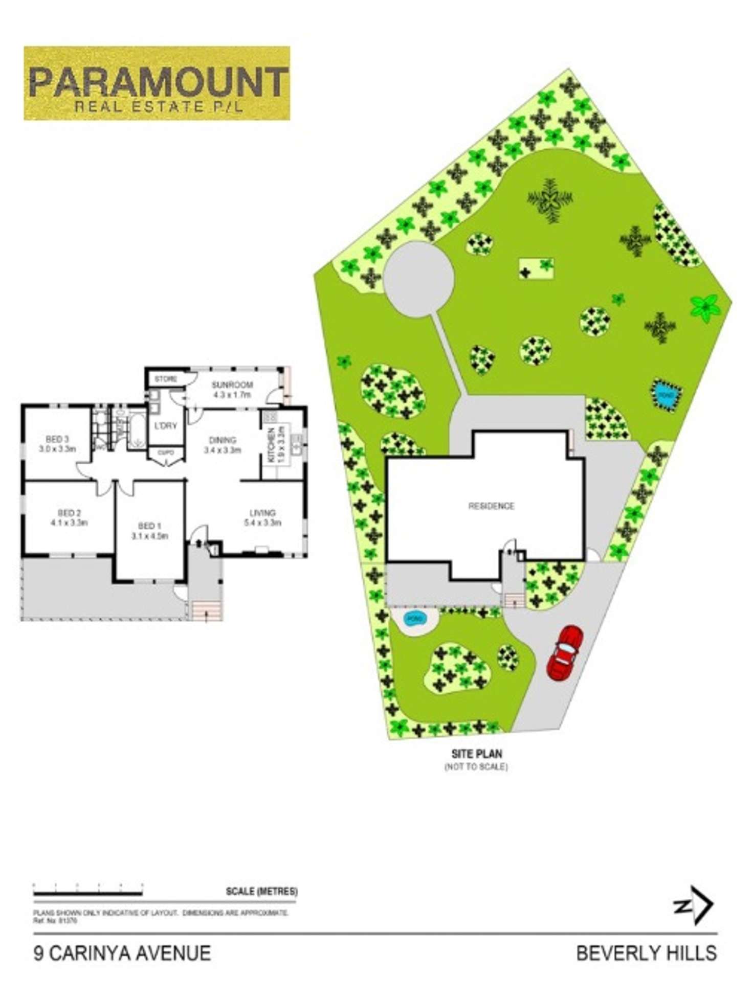 Floorplan of Homely house listing, 9 Carinya Avenue, Beverly Hills NSW 2209
