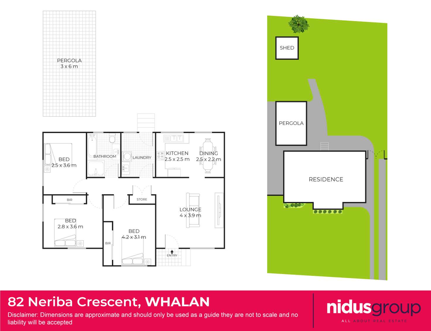 Floorplan of Homely house listing, 82 Neriba Crescent, Whalan NSW 2770
