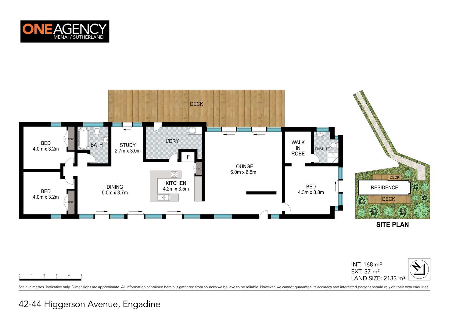 Floorplan of Homely house listing, 42 Higgerson Ave, Engadine NSW 2233