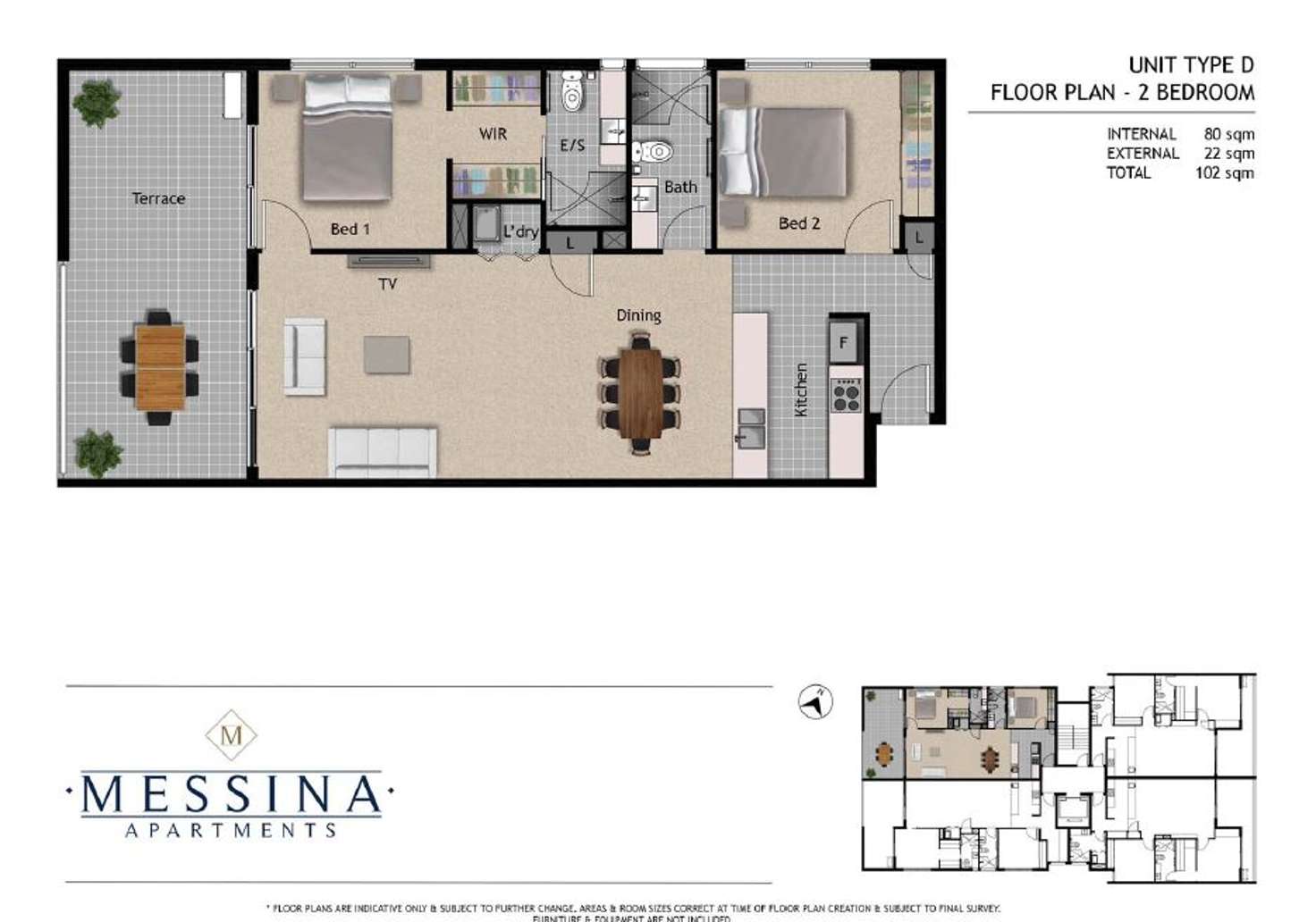 Floorplan of Homely apartment listing, 204/25 Walsh Street, Milton QLD 4064