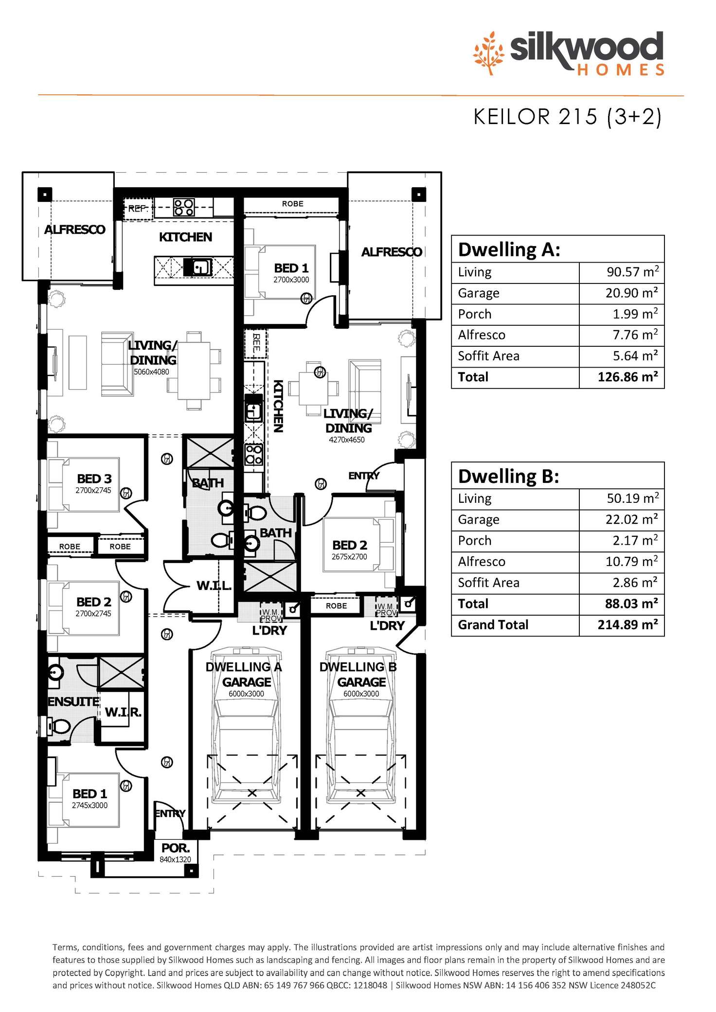 Floorplan of Homely house listing, LOT 203 HERBST DRIVE, Bahrs Scrub QLD 4207