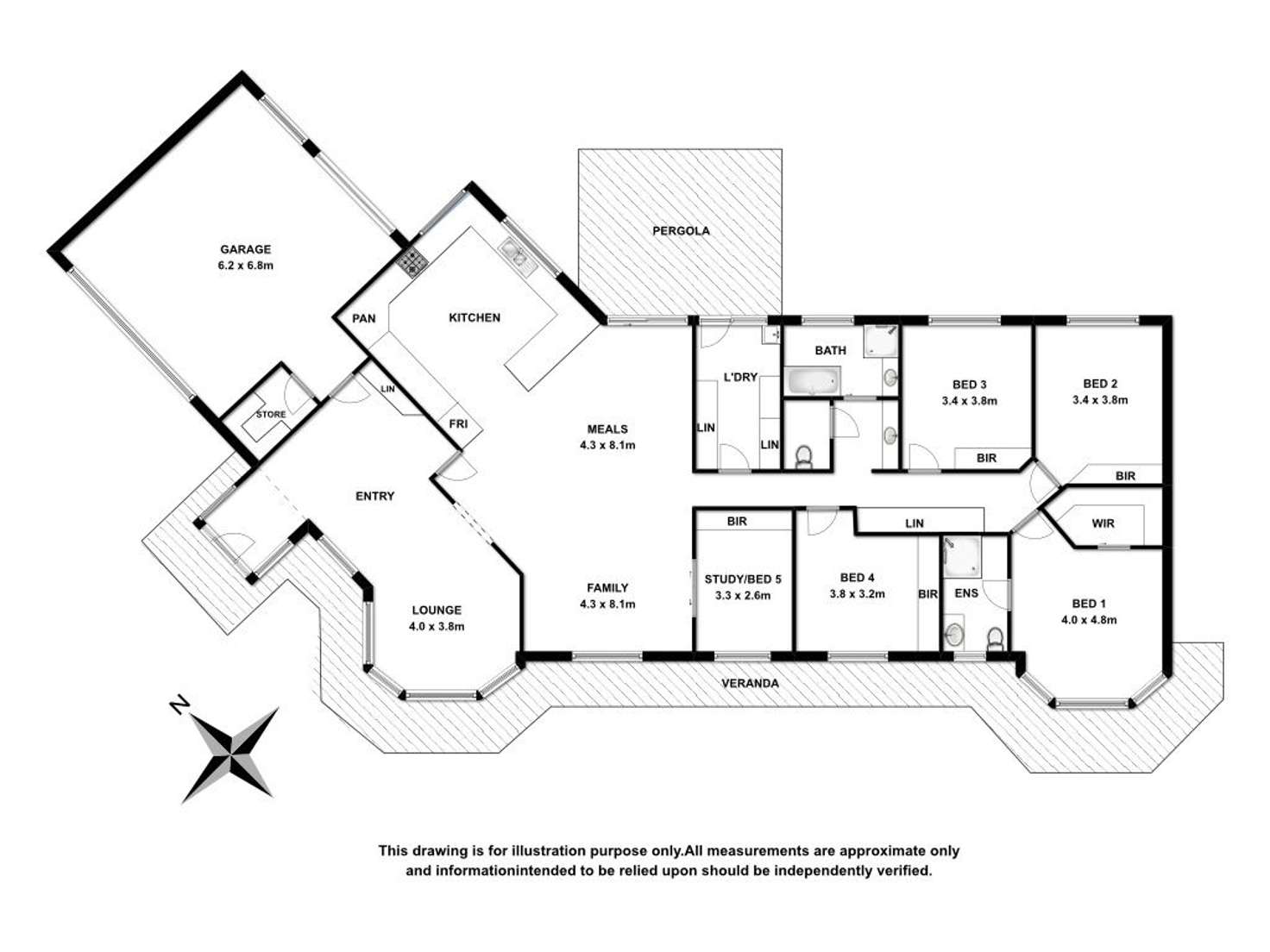 Floorplan of Homely house listing, 33 Stiles Street, Mount Gambier SA 5290