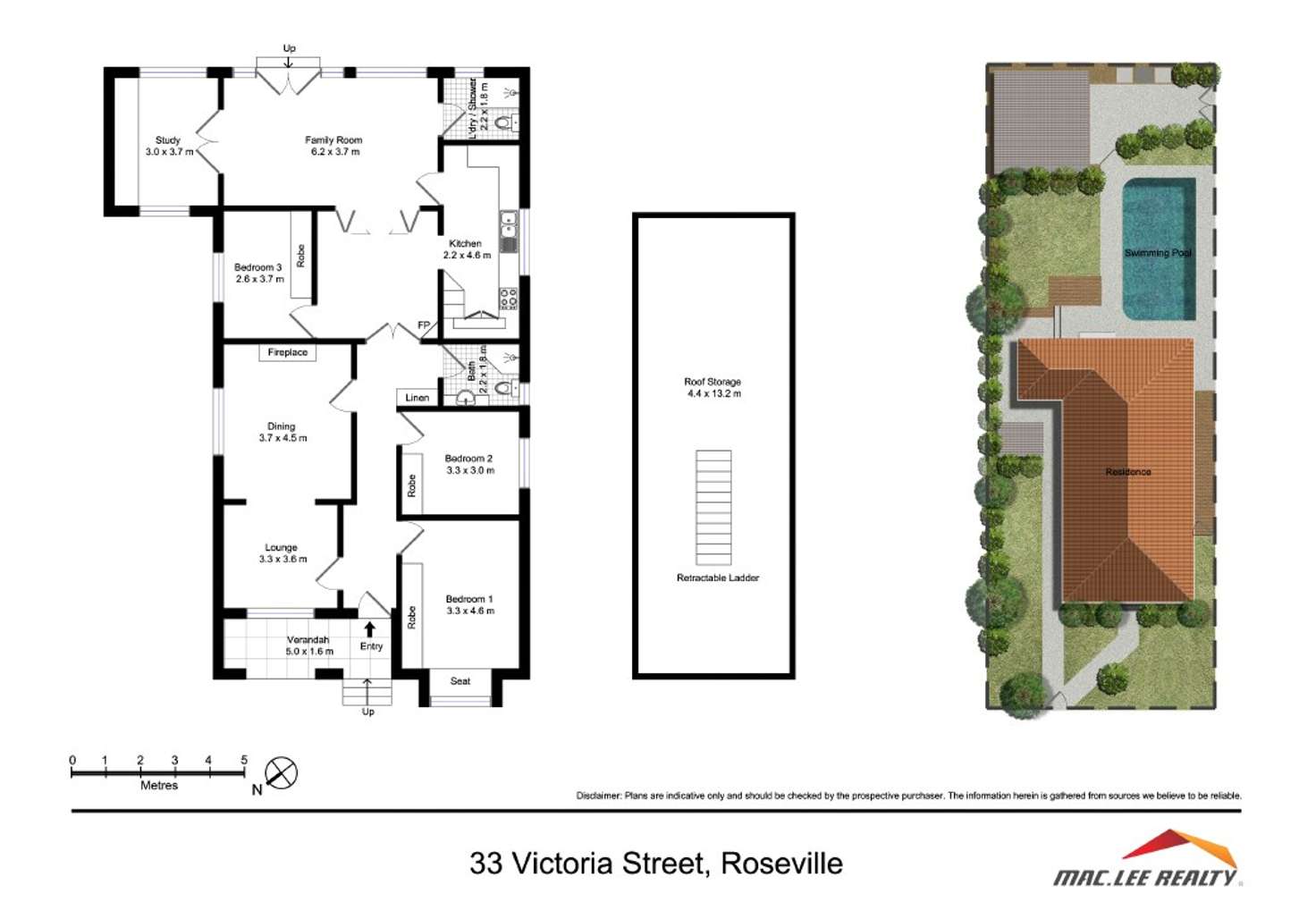 Floorplan of Homely house listing, 33 Victoria Street, Roseville NSW 2069