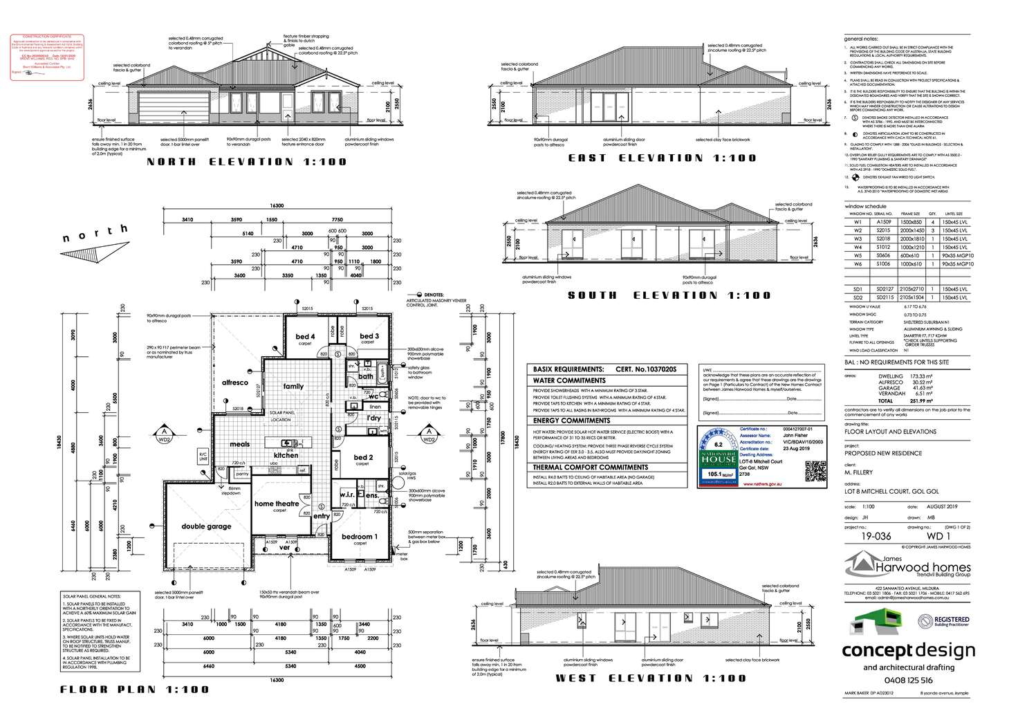 Floorplan of Homely house listing, 4 Mitchell Ct, Gol Gol NSW 2738