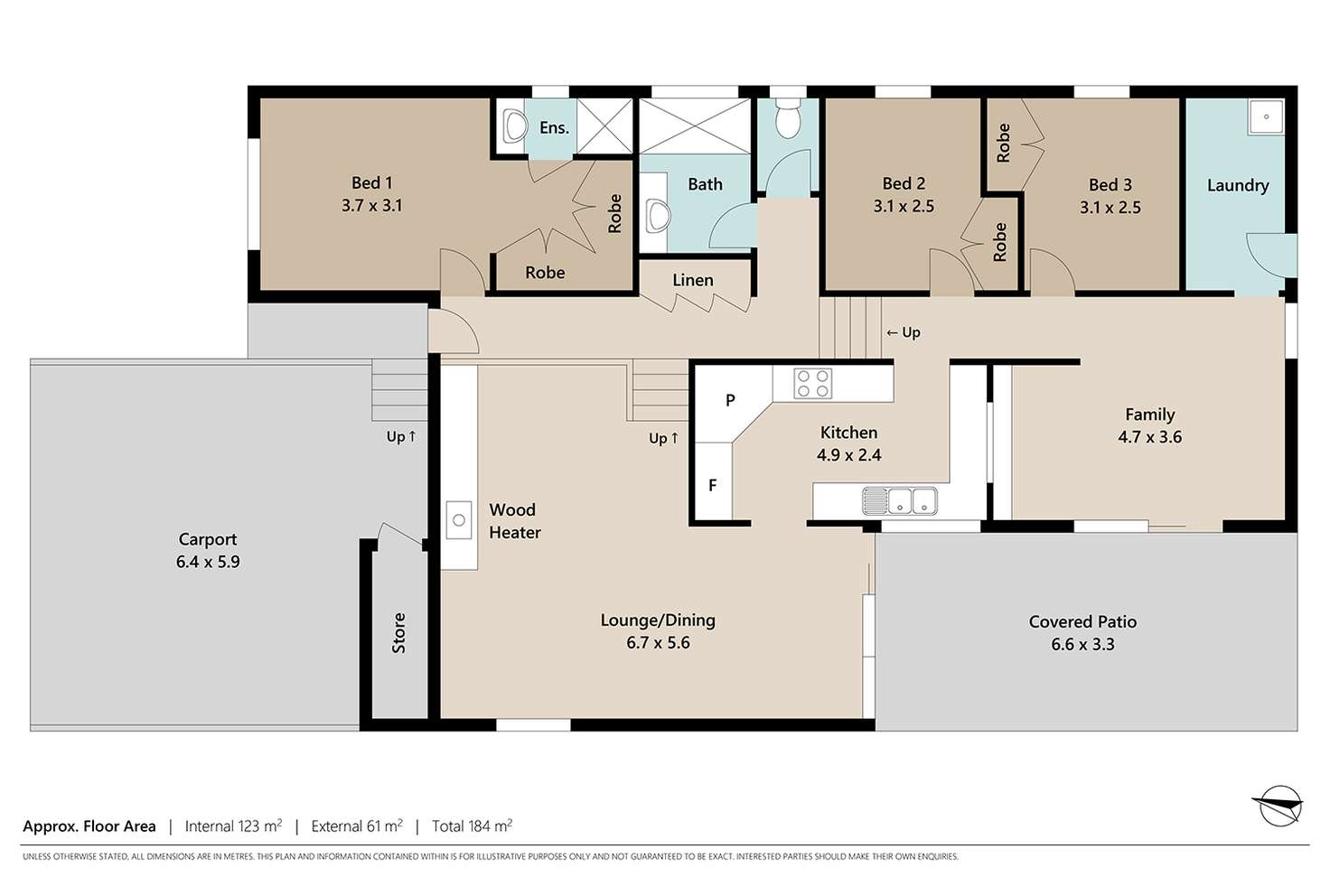 Floorplan of Homely house listing, 7 Wandella Street, Chapel Hill QLD 4069