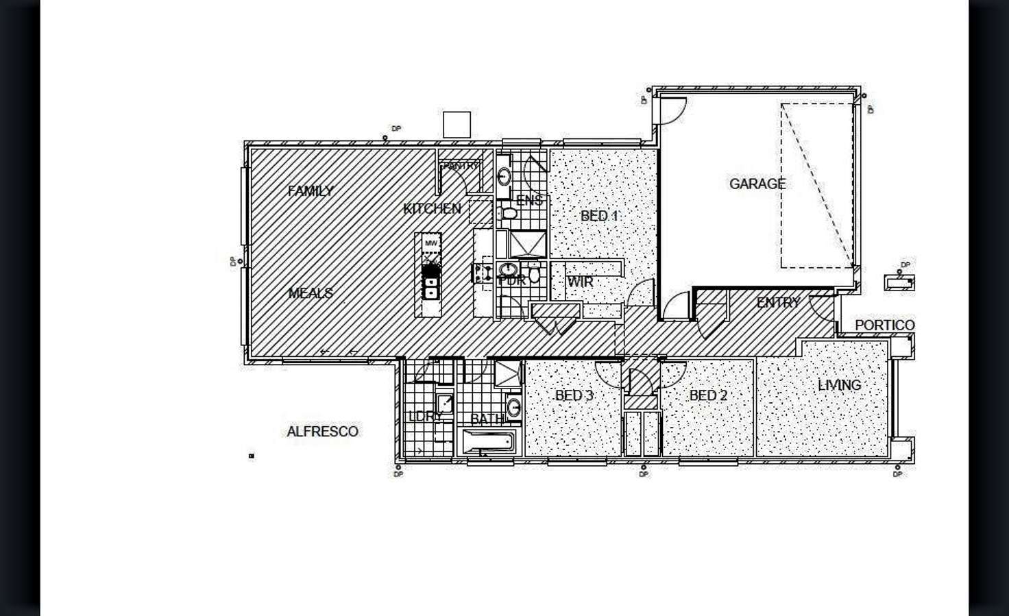 Floorplan of Homely house listing, 14 Lovick Avenue, Mansfield VIC 3722