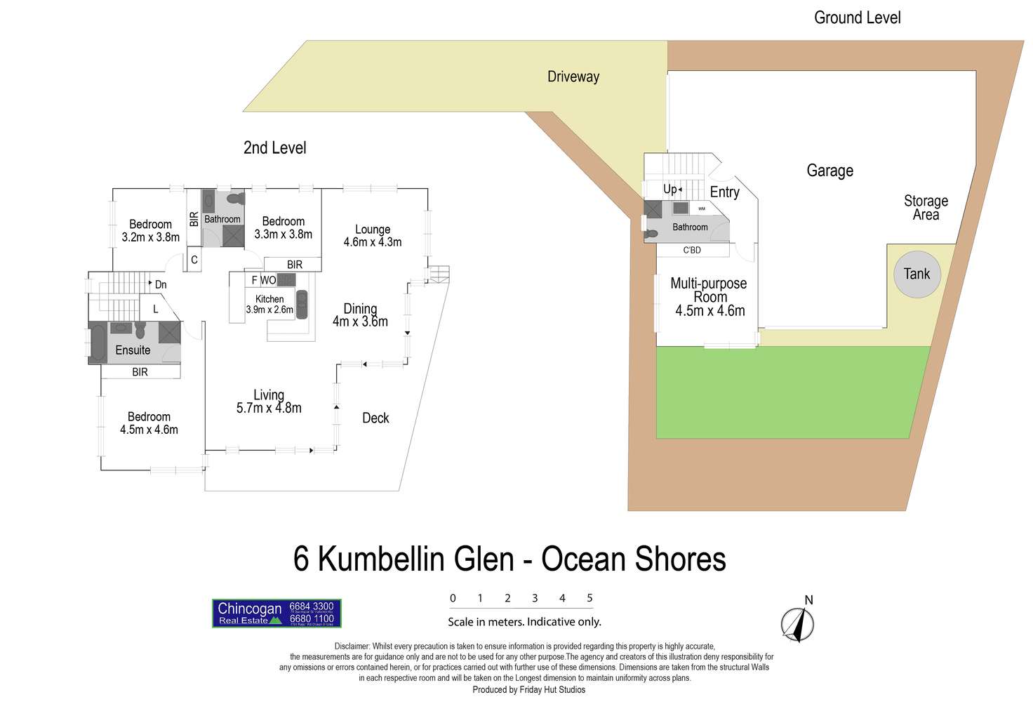 Floorplan of Homely house listing, 6 Kumbellin Glen, Ocean Shores NSW 2483