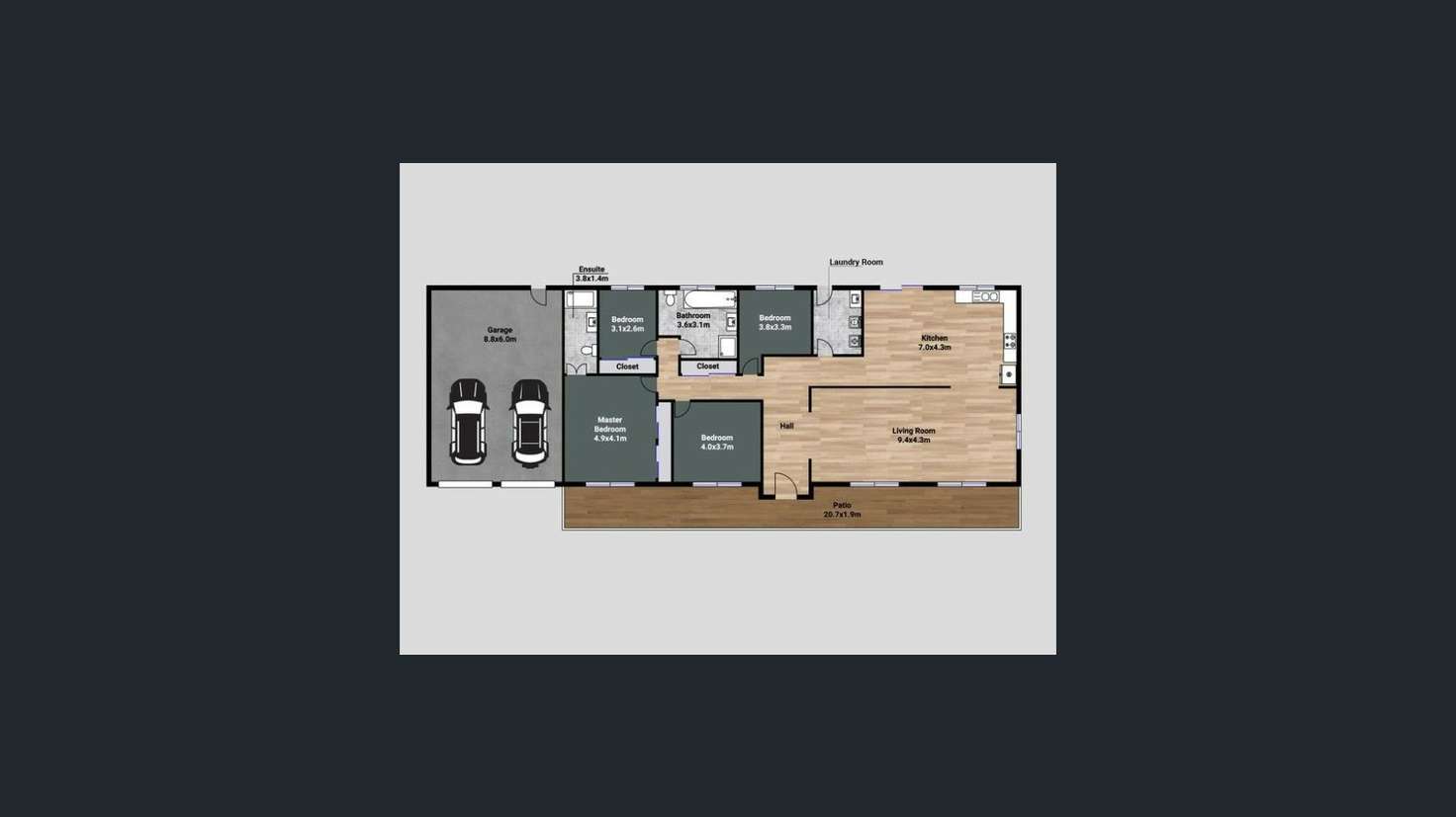 Floorplan of Homely house listing, 36 Richards Street, Loganlea QLD 4131