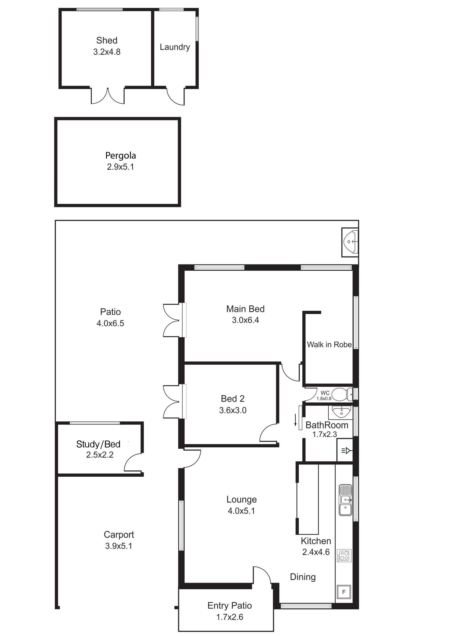 Floorplan of Homely house listing, 54 Christensen Street, Machans Beach QLD 4878