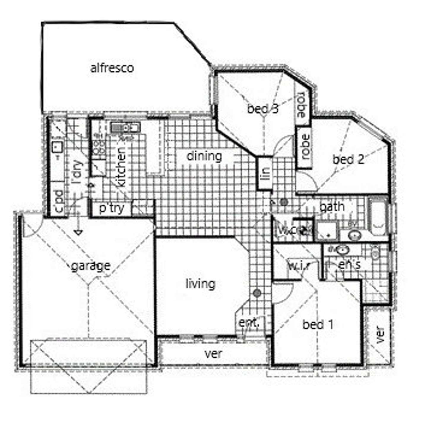 Floorplan of Homely house listing, 383 Eleventh Street, Mildura VIC 3500
