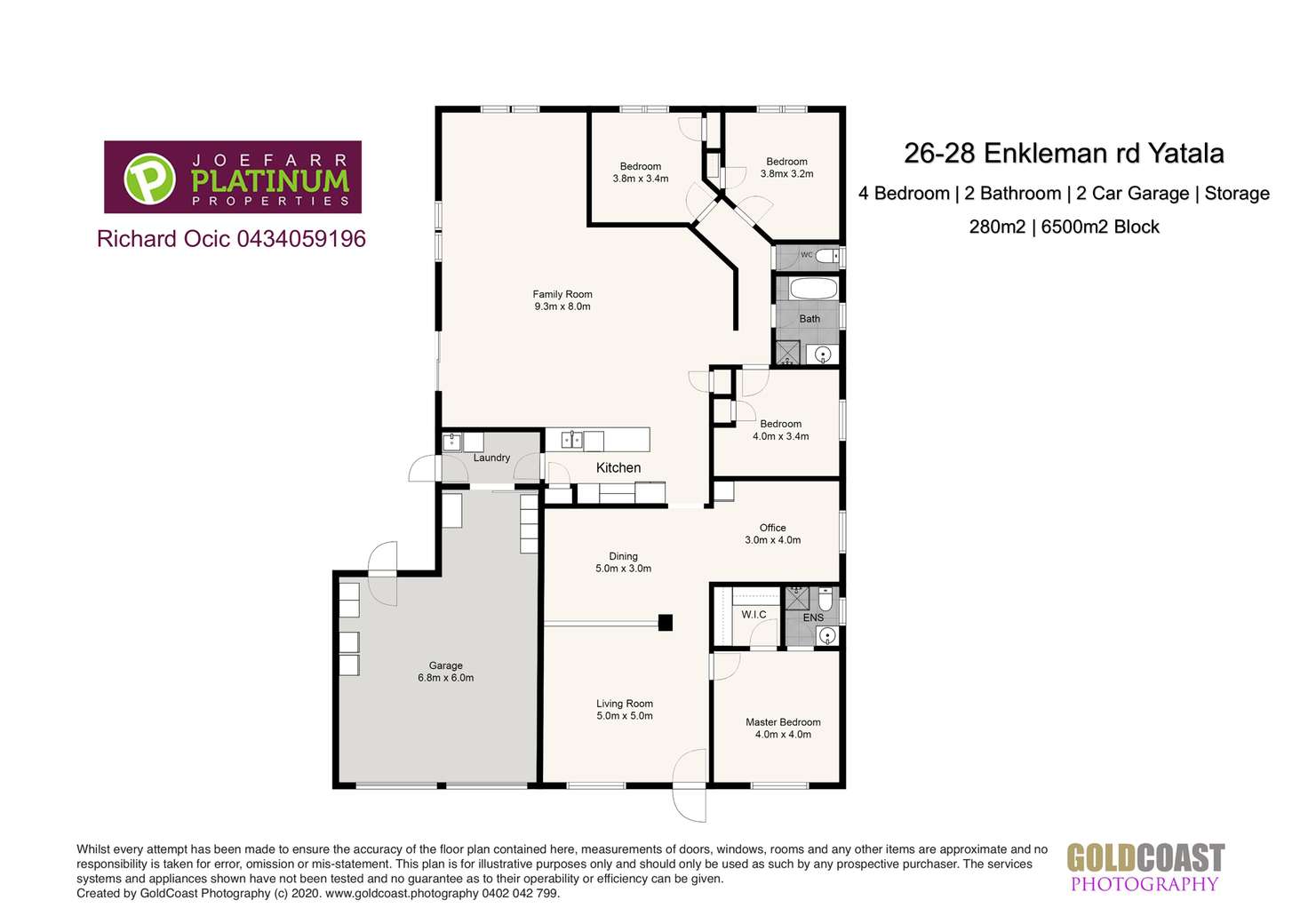 Floorplan of Homely acreageSemiRural listing, 26-28 Enkleman Road, Yatala QLD 4207