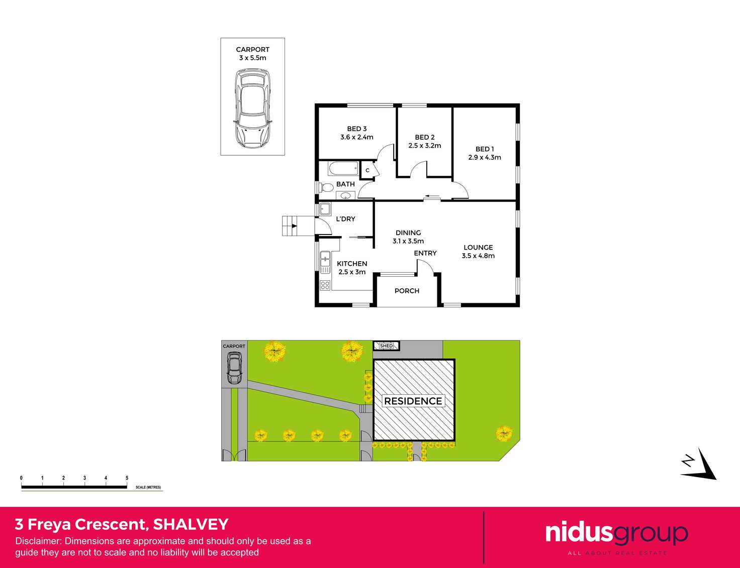 Floorplan of Homely house listing, 3 Freya Crescent, Shalvey NSW 2770