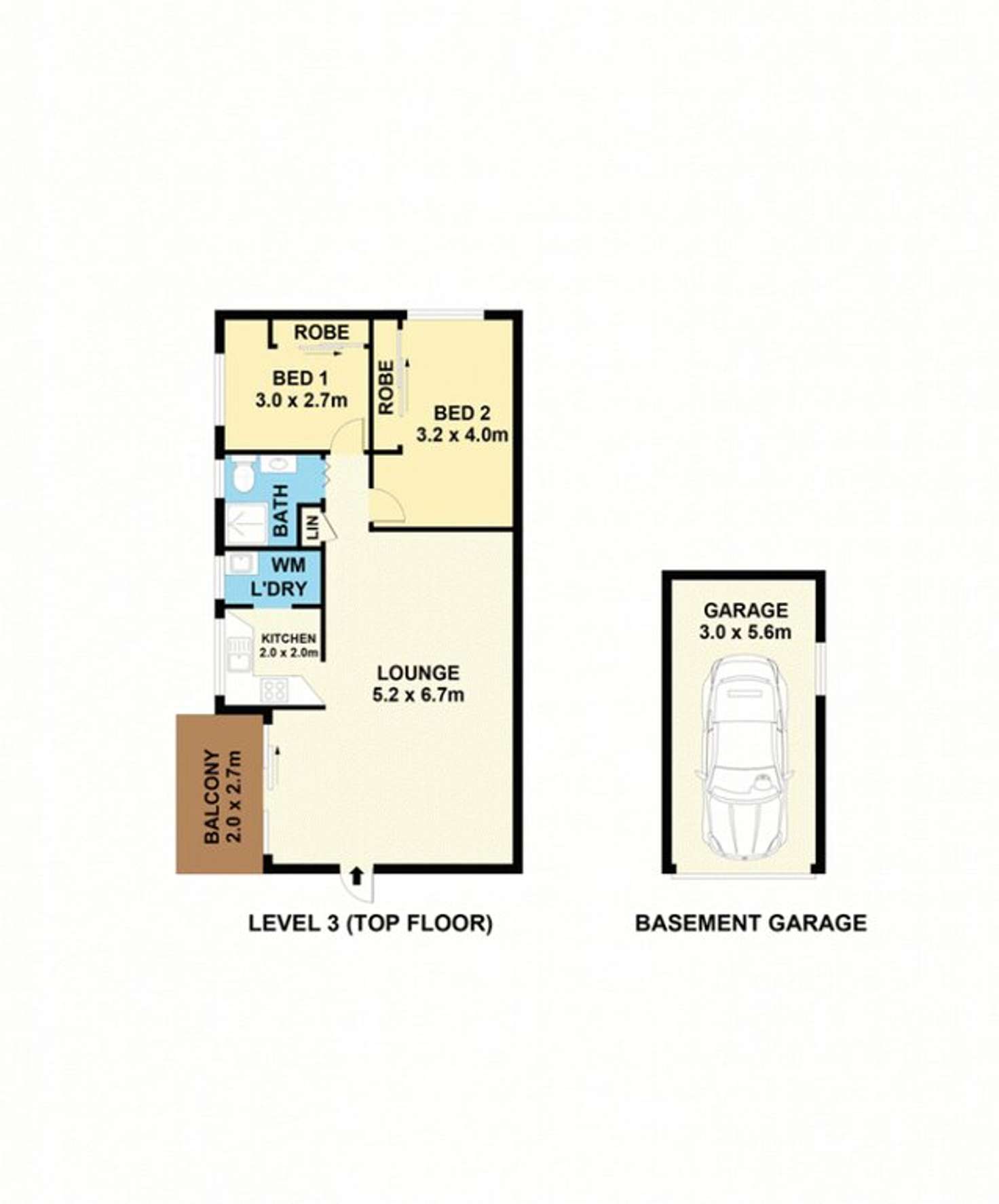 Floorplan of Homely unit listing, 11/342 Woodstock Avenue, Mount Druitt NSW 2770