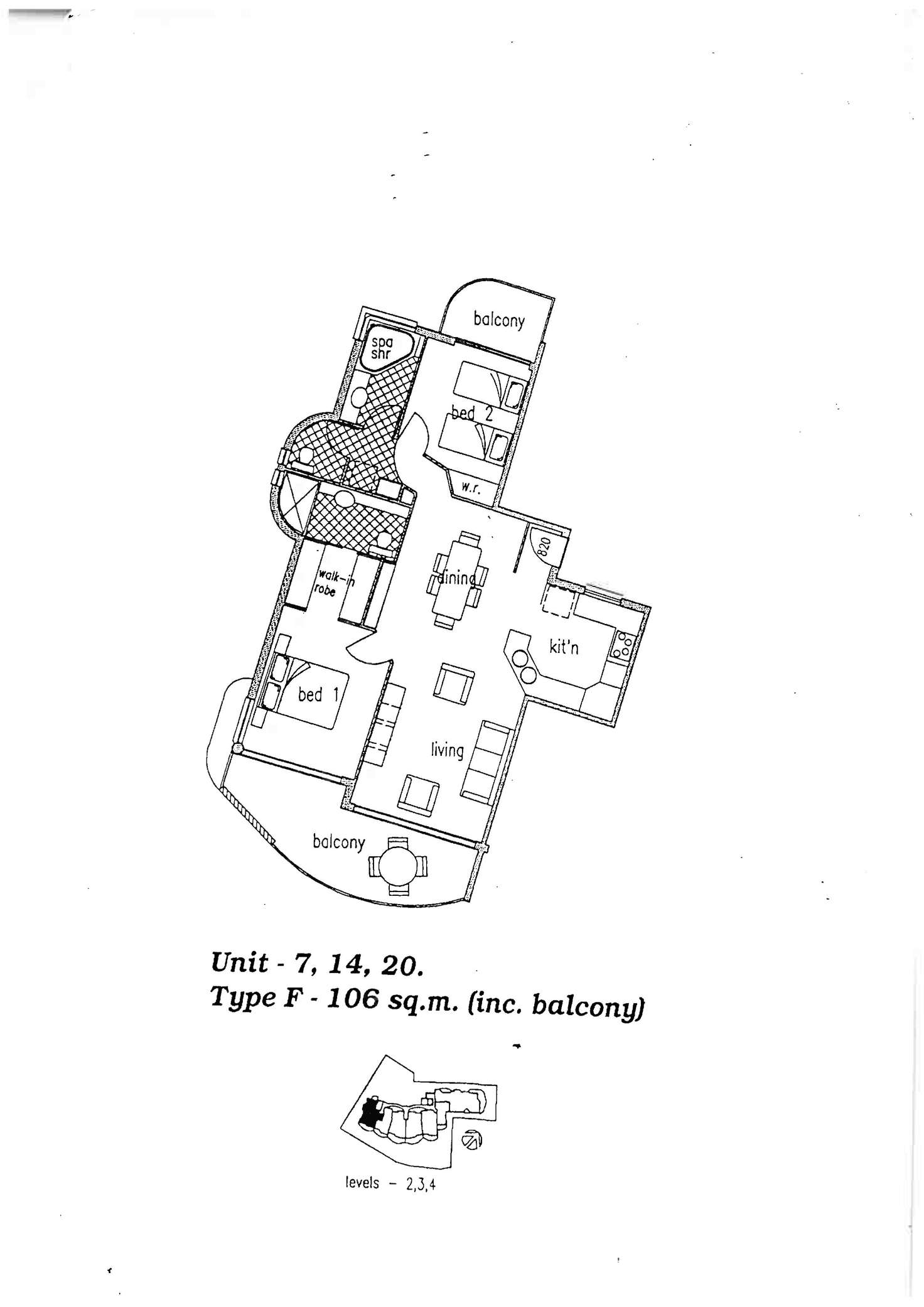Floorplan of Homely unit listing, 20/4 Buderim Avenue, Alexandra Headland QLD 4572