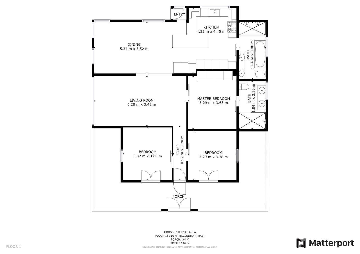 Floorplan of Homely house listing, 46 MOFFATT STREET, Ipswich QLD 4305